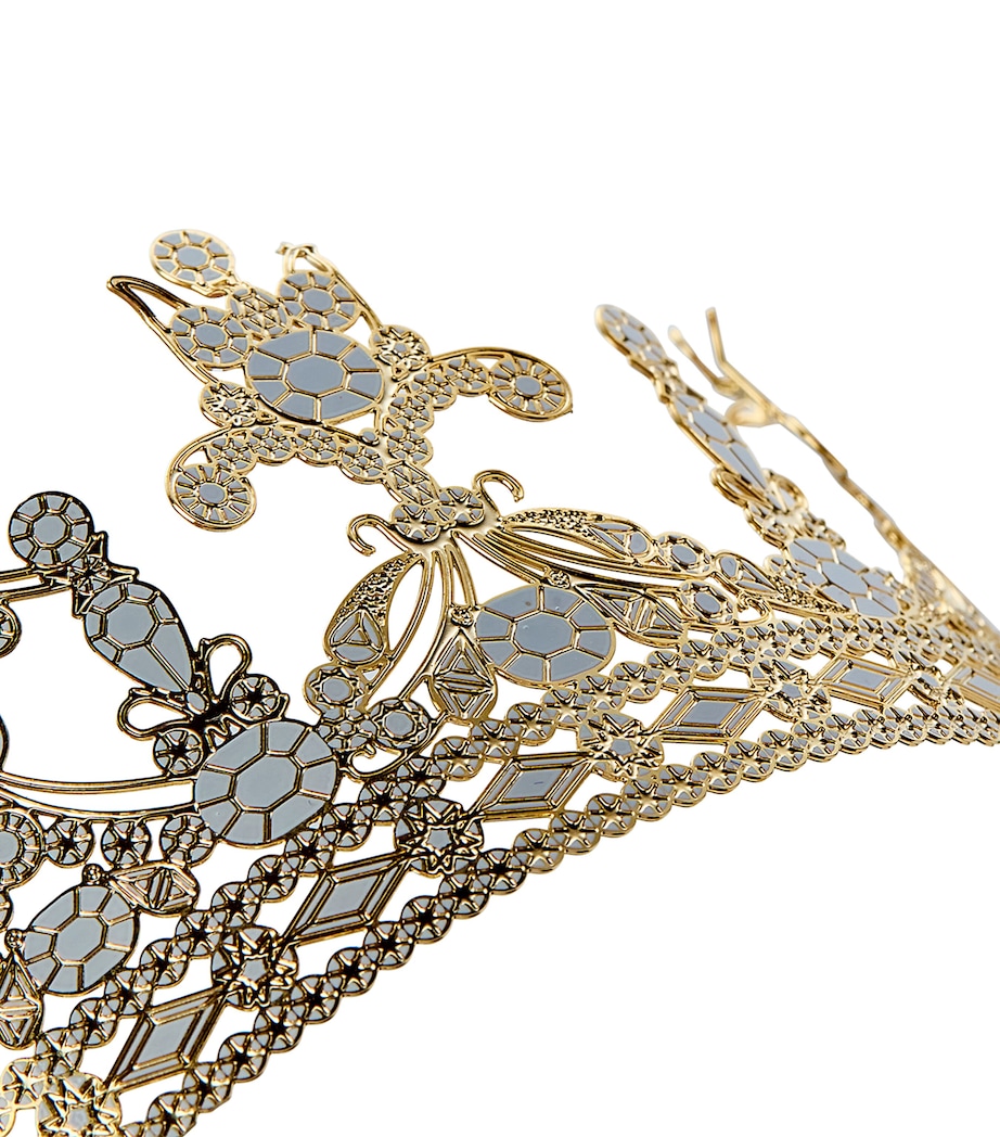 Tiara Tree Decoration GOLD Image 2