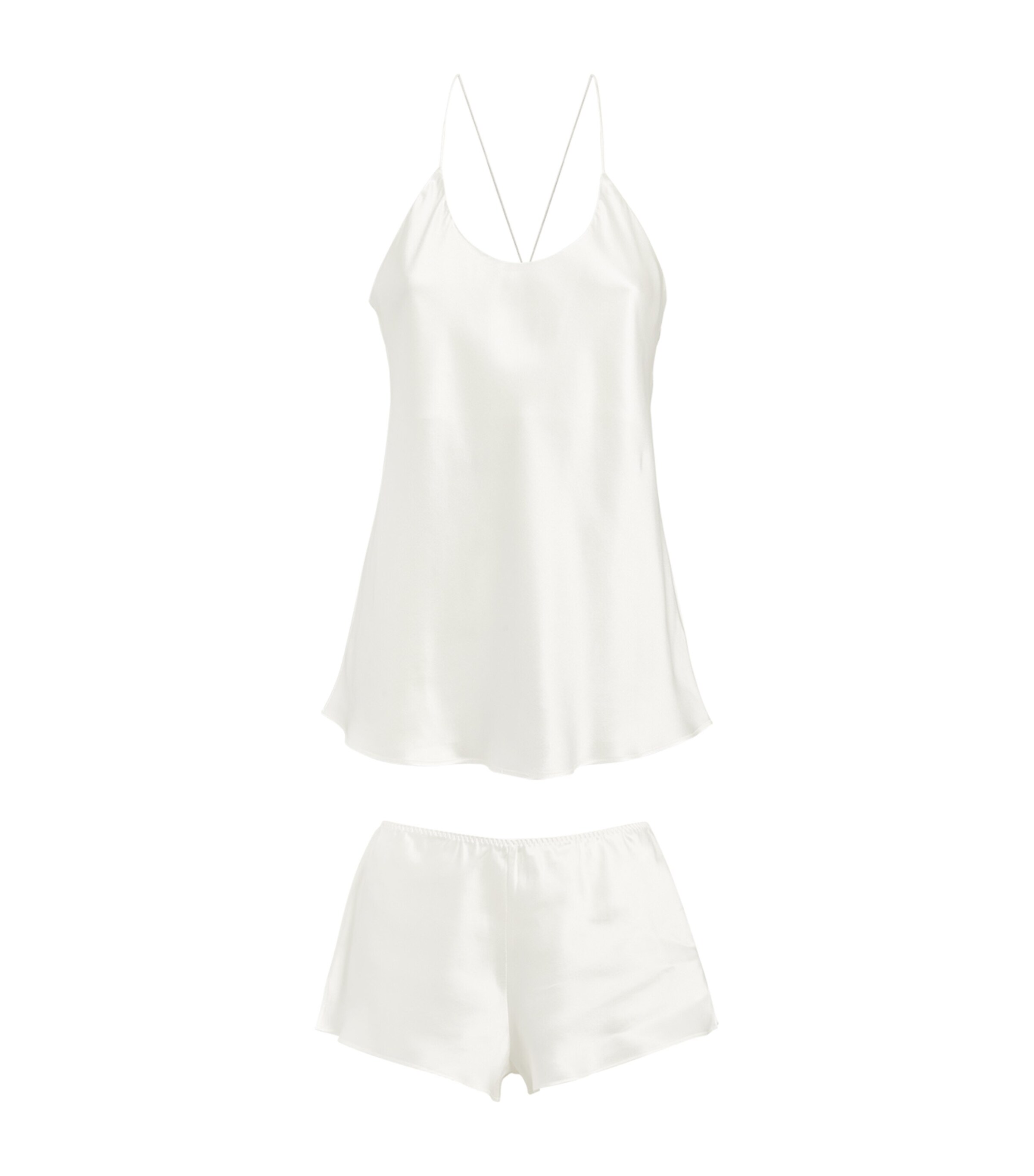 OLIVIA VON HALLE SILK BELLA PYJAMA SET 