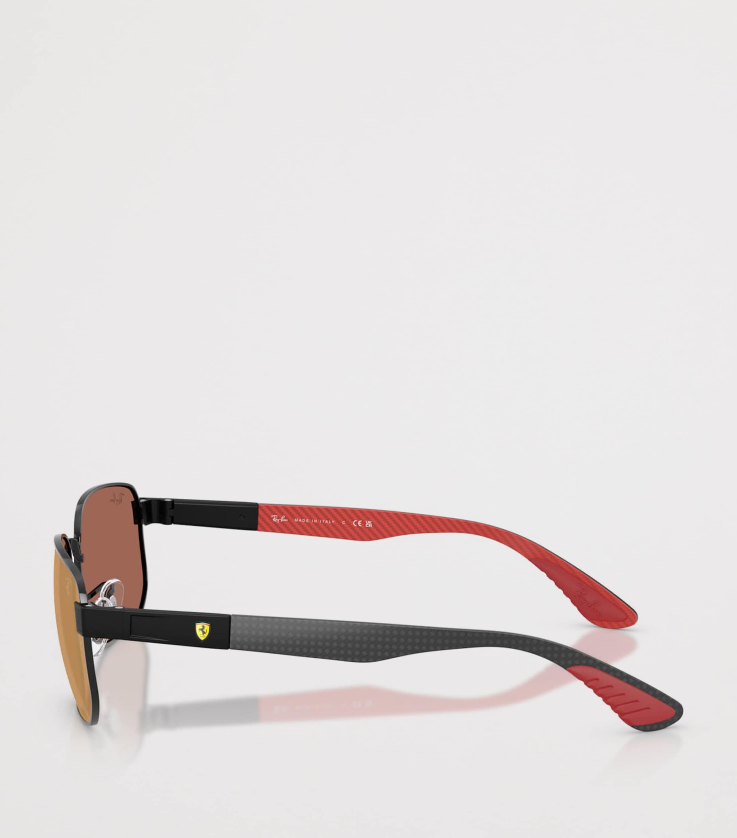 Ray-Ban Scuderia Ferrari Square Sunglasses Black Image 3