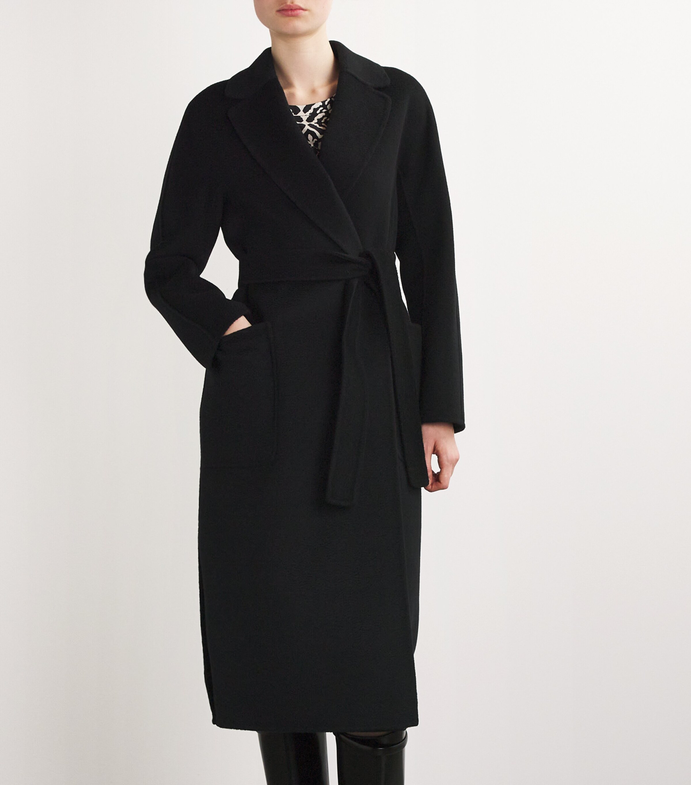 【関税込み】MAX MARA Jene wool and cashmere wrap coat Max Mara Cashmere Wrap Coat | Harrods HK