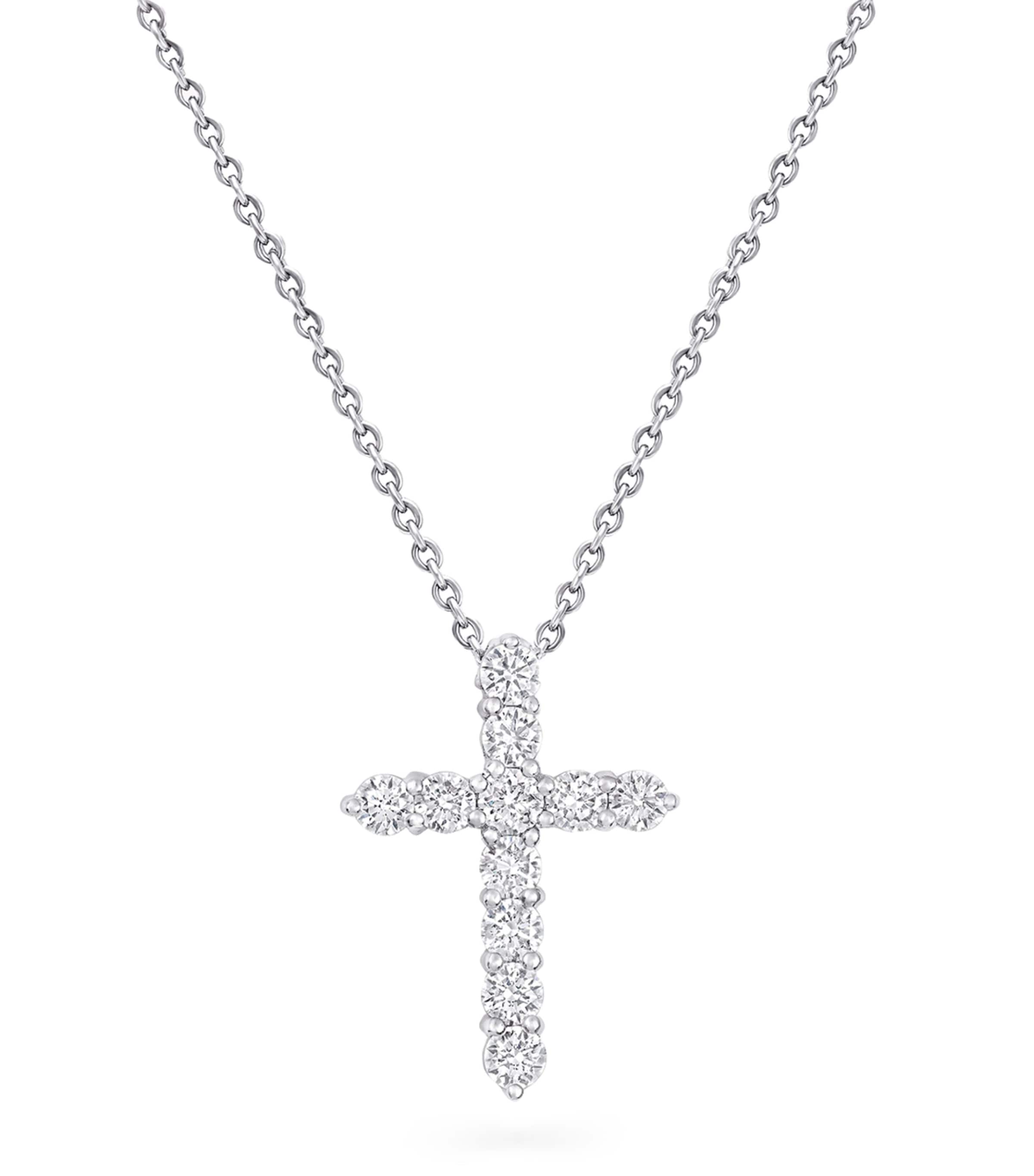 White Gold and Diamond Classic Graff Necklace WHITE GOLD Image 1