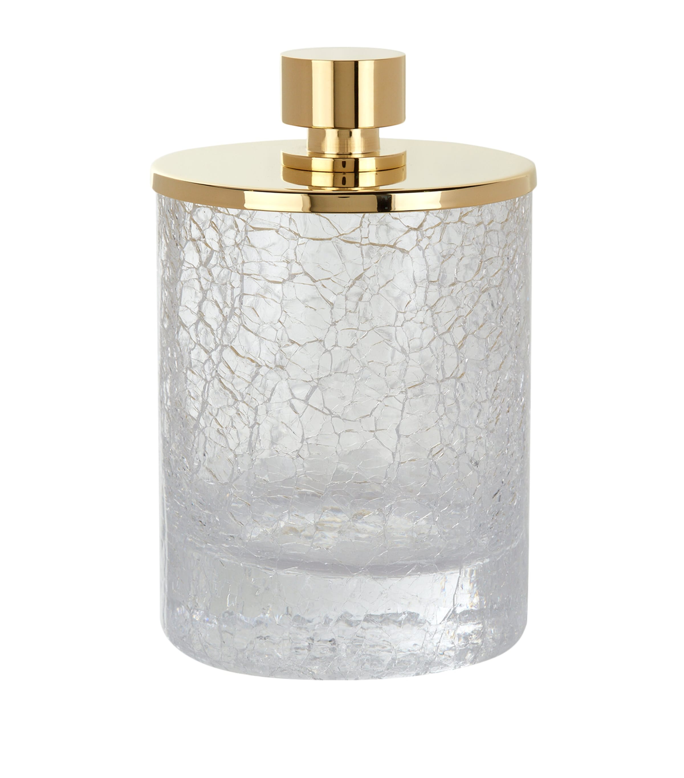 Shop Zodiac Cotton Pad Jar In Gold