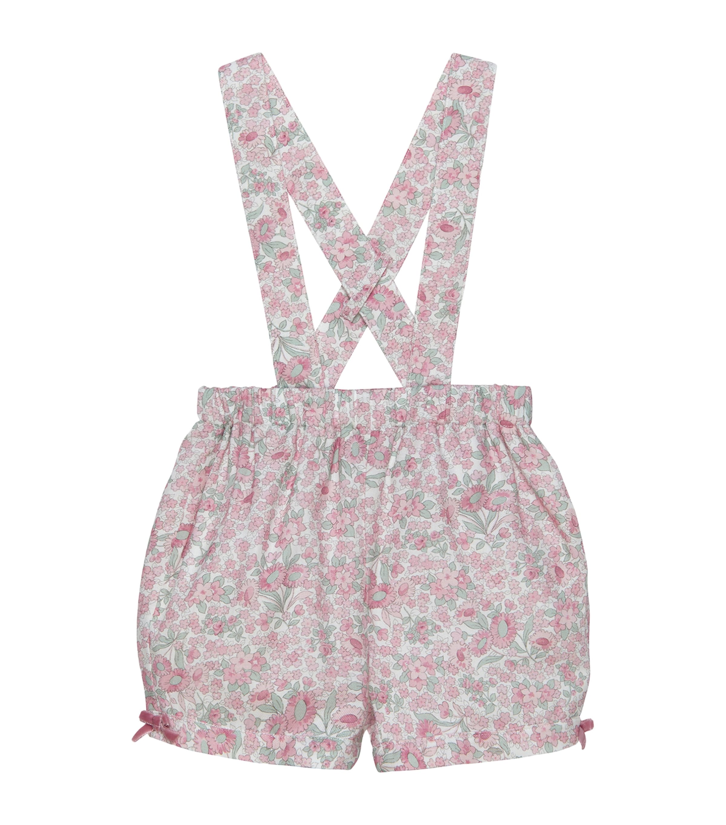 Trotters Floral Arabella Bloomers and Braces (3-24 Months) | Kids New In | Baby Clothing | Rompers & Sleepsuits | Designers | Trotters