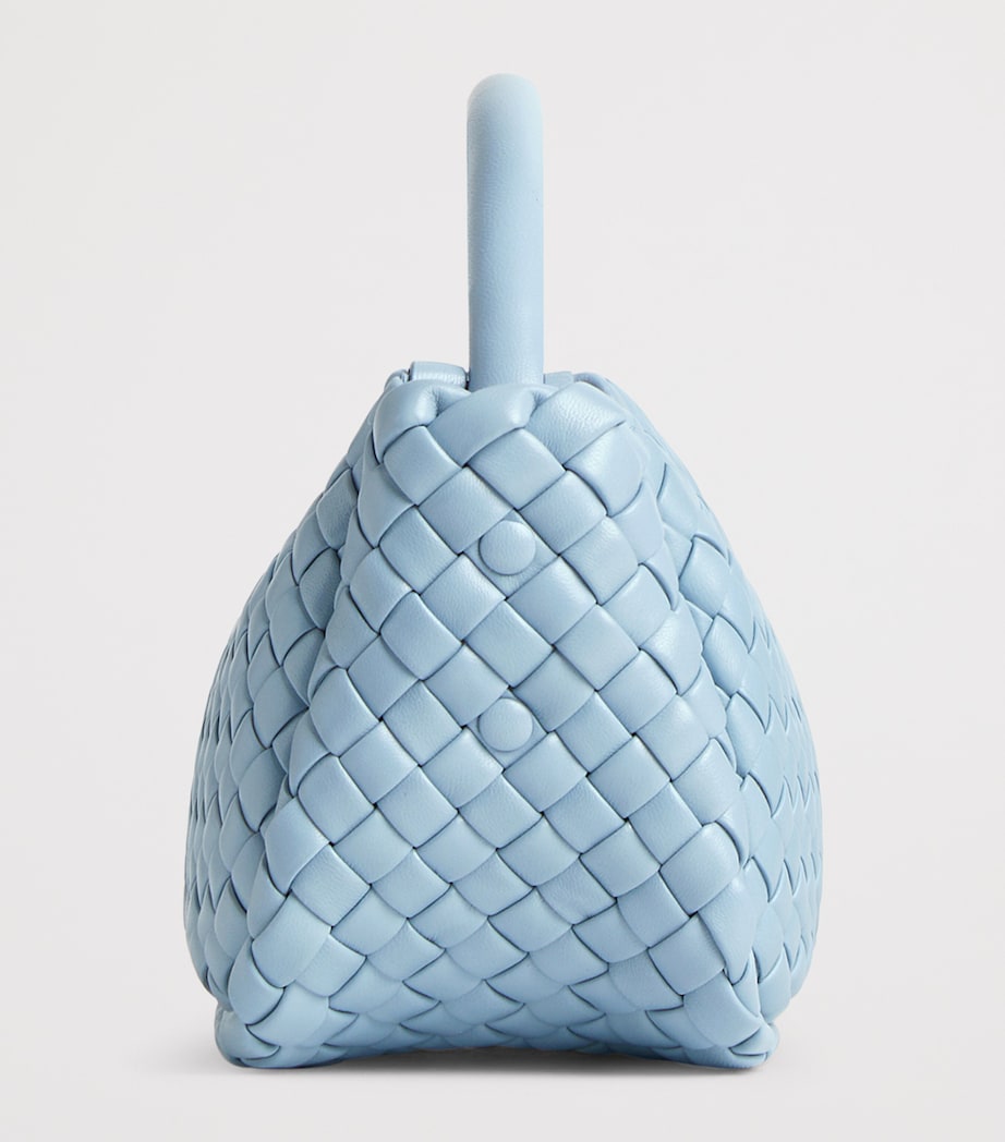 Small Leather Cobble Top-Handle Bag 1728 Image 4