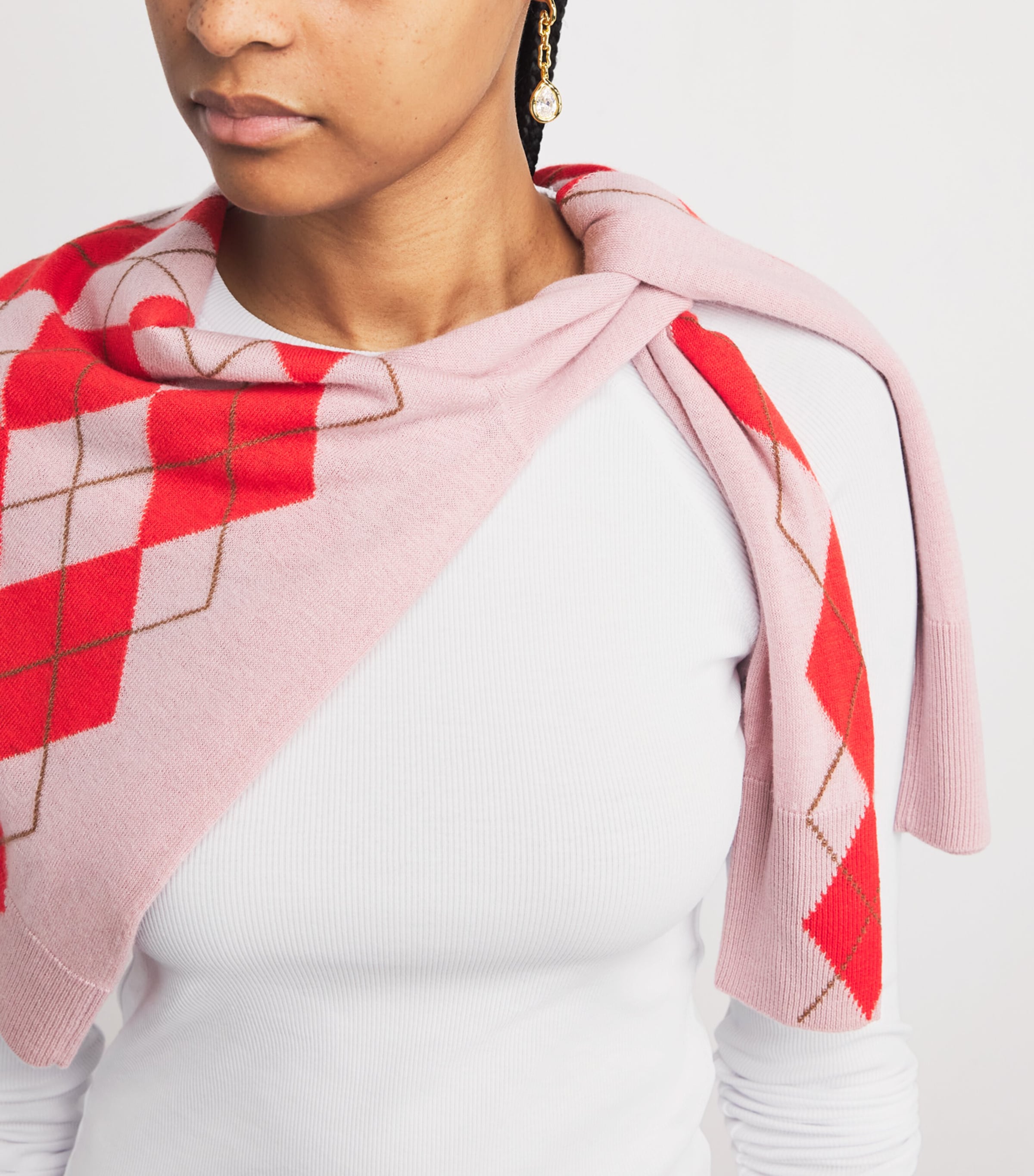 Stretch-Cotton Long-Sleeve T-Shirt BRIGHT WHITE Image 6