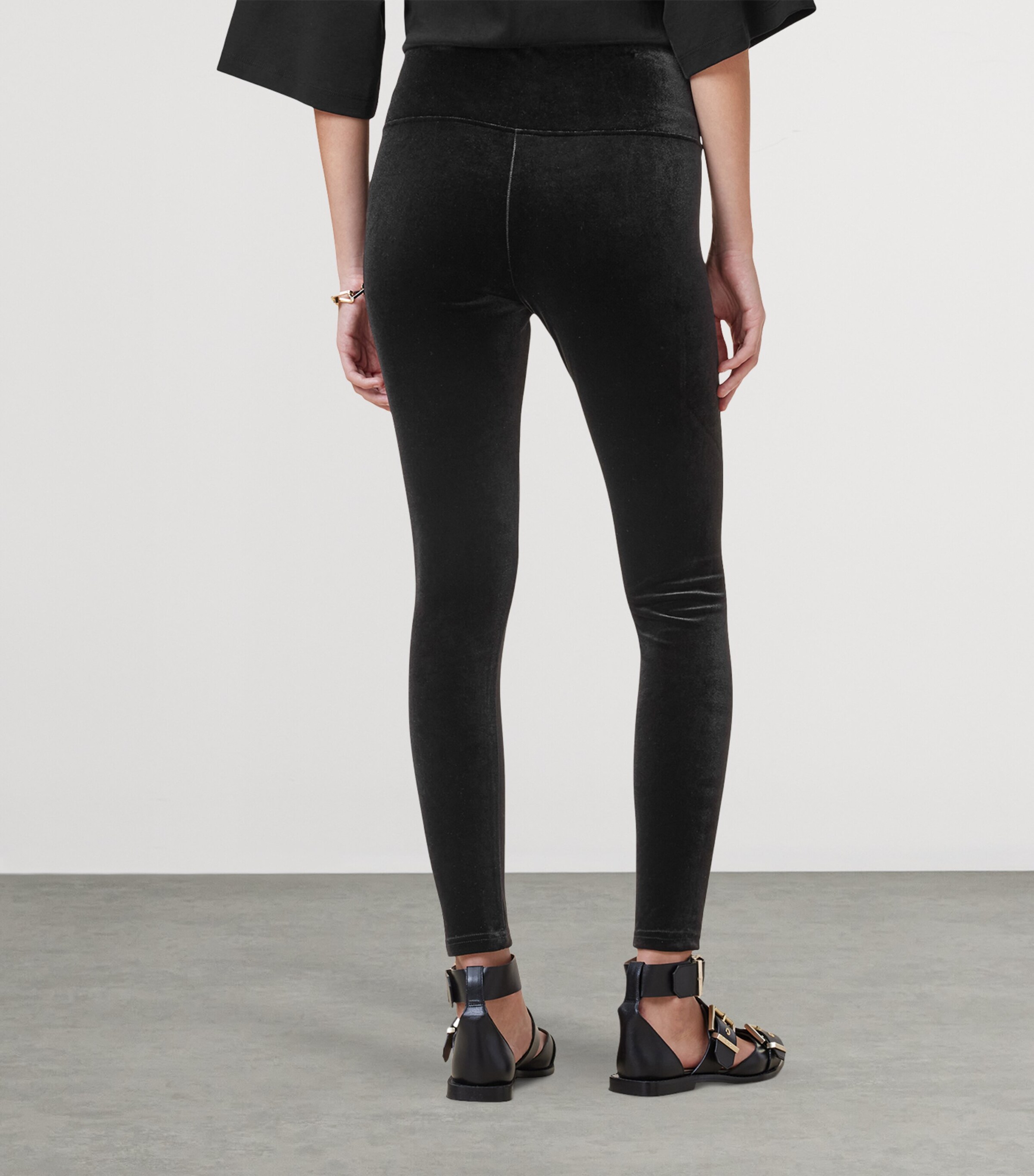 Velvet Cora Leggings BLACK Image 5