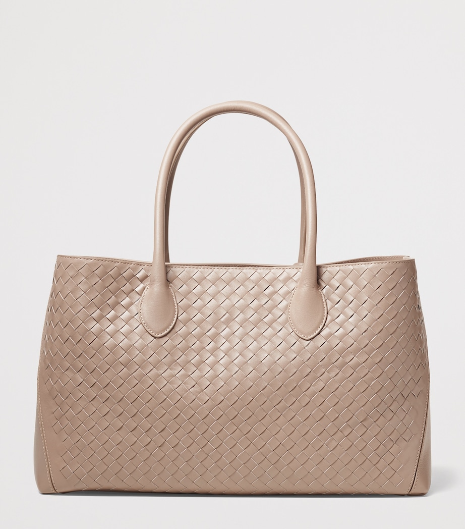 Aspinal Of London Leather London Tote Bag Moleskin Image 3