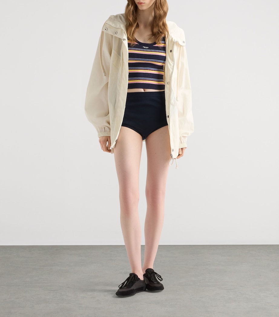 Cotton Stripe Tank Top F0008 Image 2