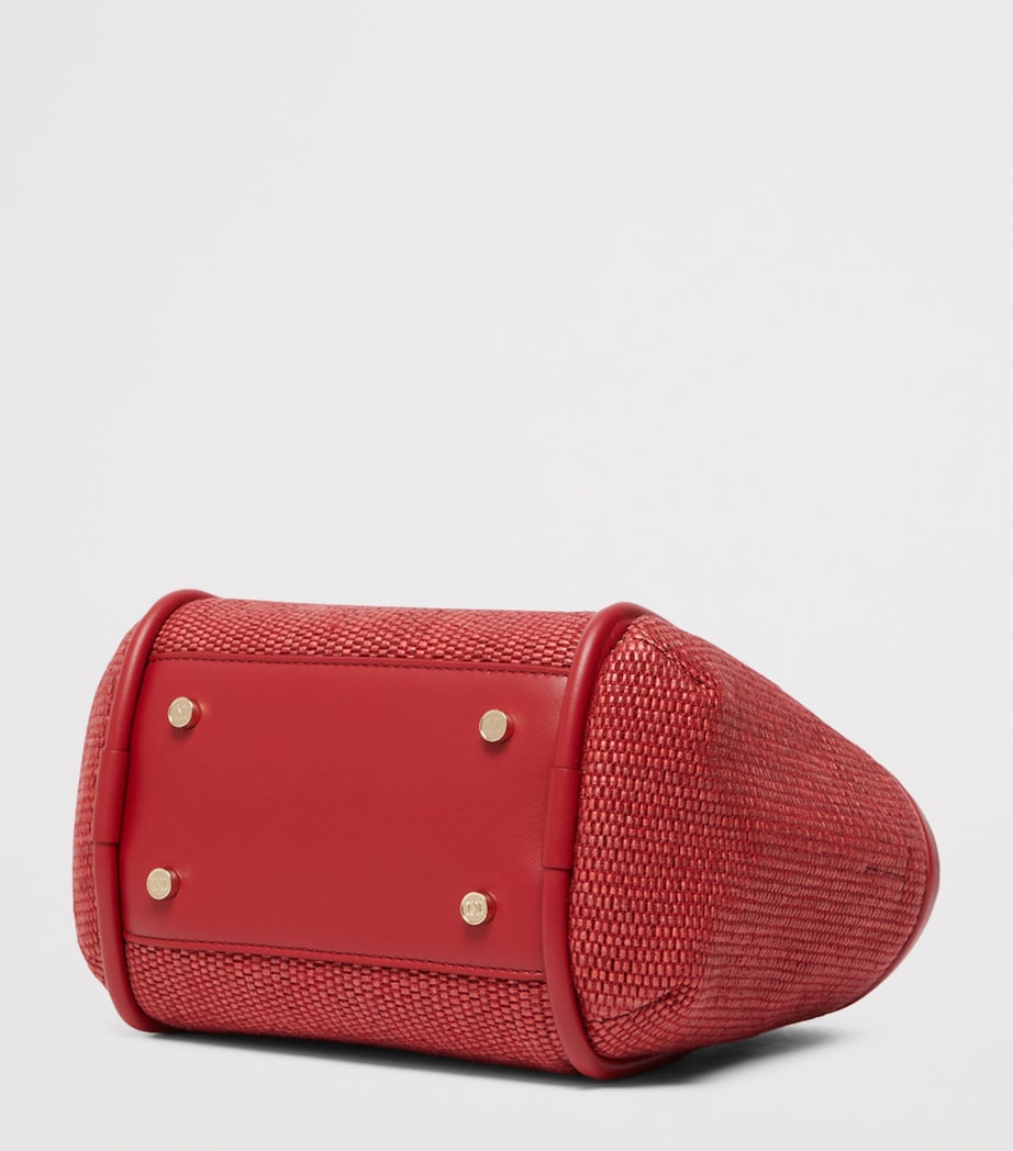 Max Mara Extra-Small Marine Top-Handle Bag Red Image 5