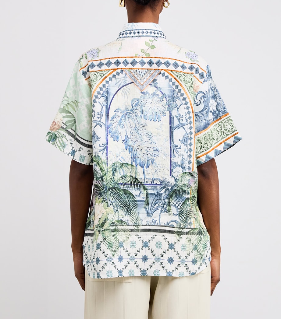 Linen Jardim Party Shirt JARDPART Image 4