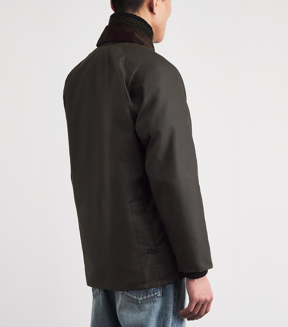 Waxed Bedale Jacket OLIVE Image 5