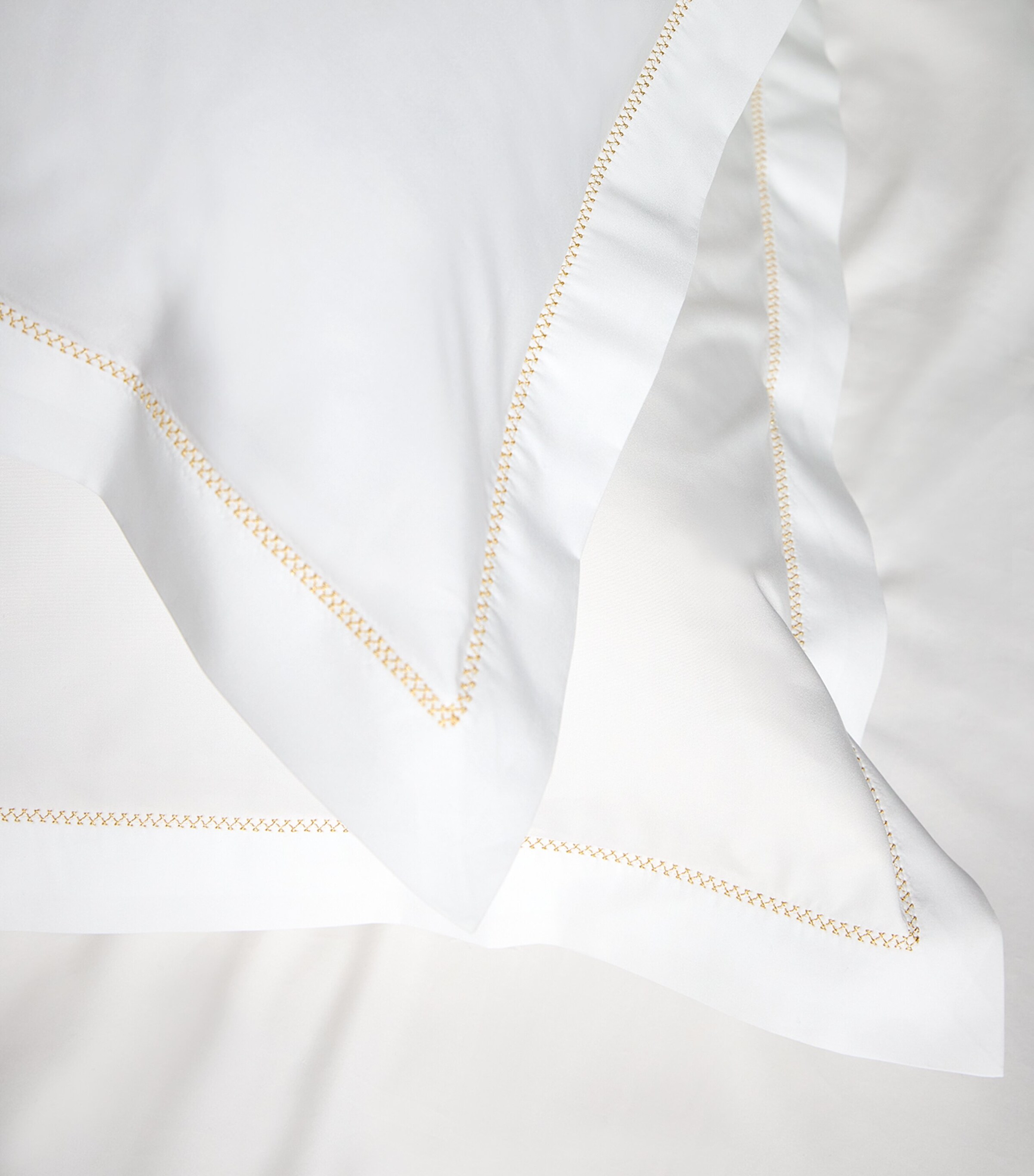 Ivy Square Pillowcase (65cm x 65cm) GOLD Image 6