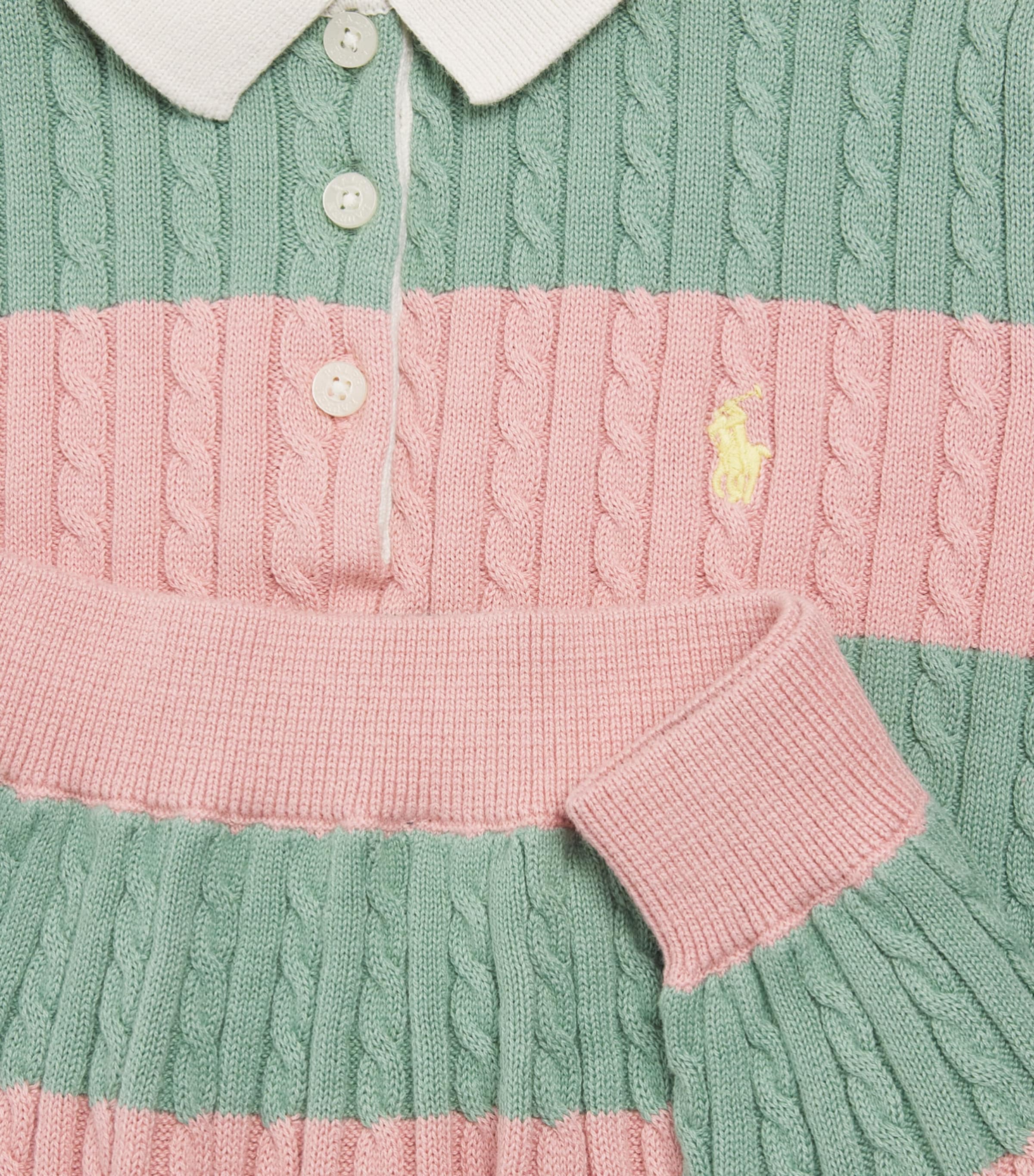 Ralph Lauren Kids Cotton Polo Shirt and Skirt Set (6-14 Years) Adirondack Rose Mlti Image 4