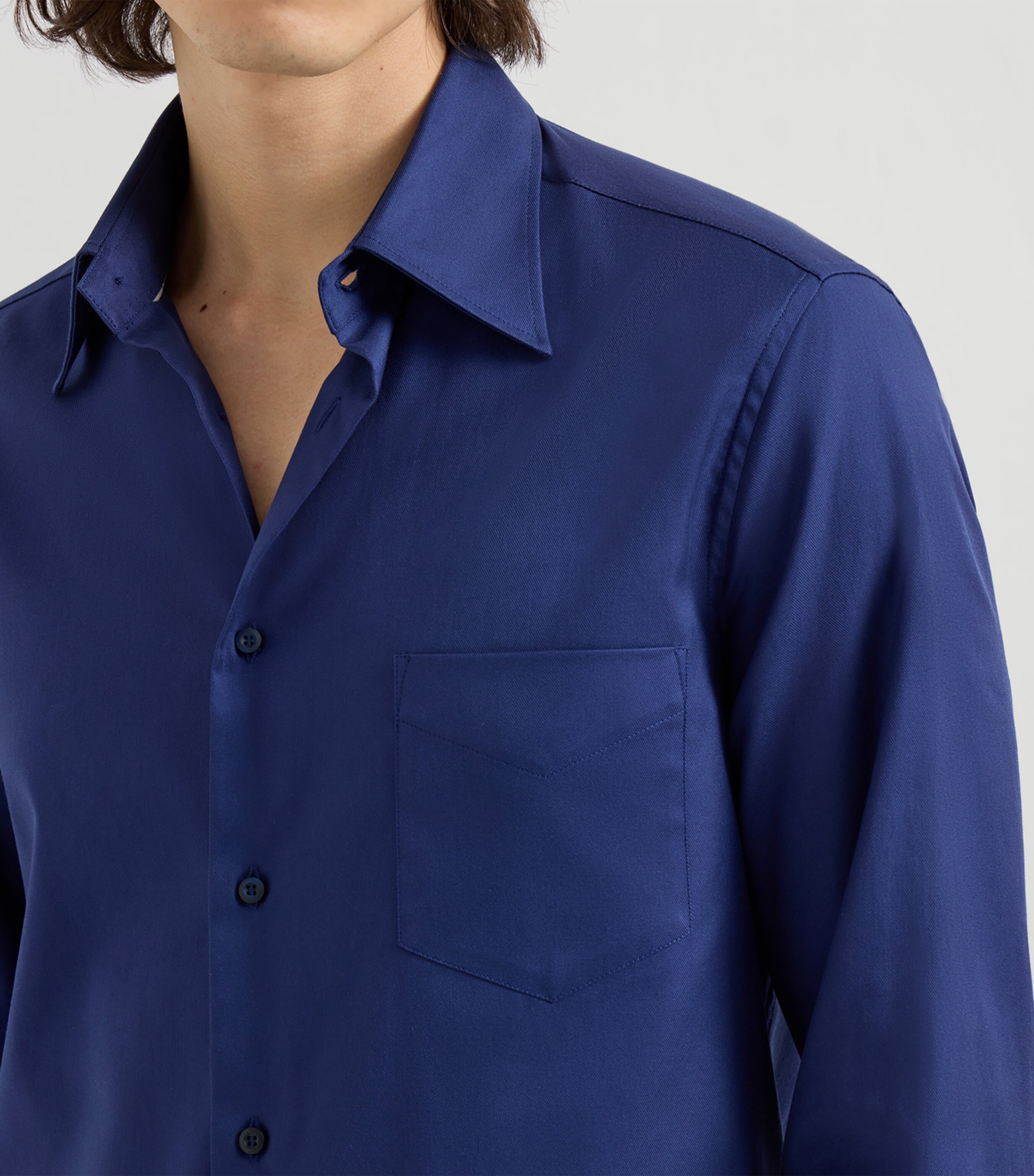 Cotton Twill Shirt C1470 Image 6