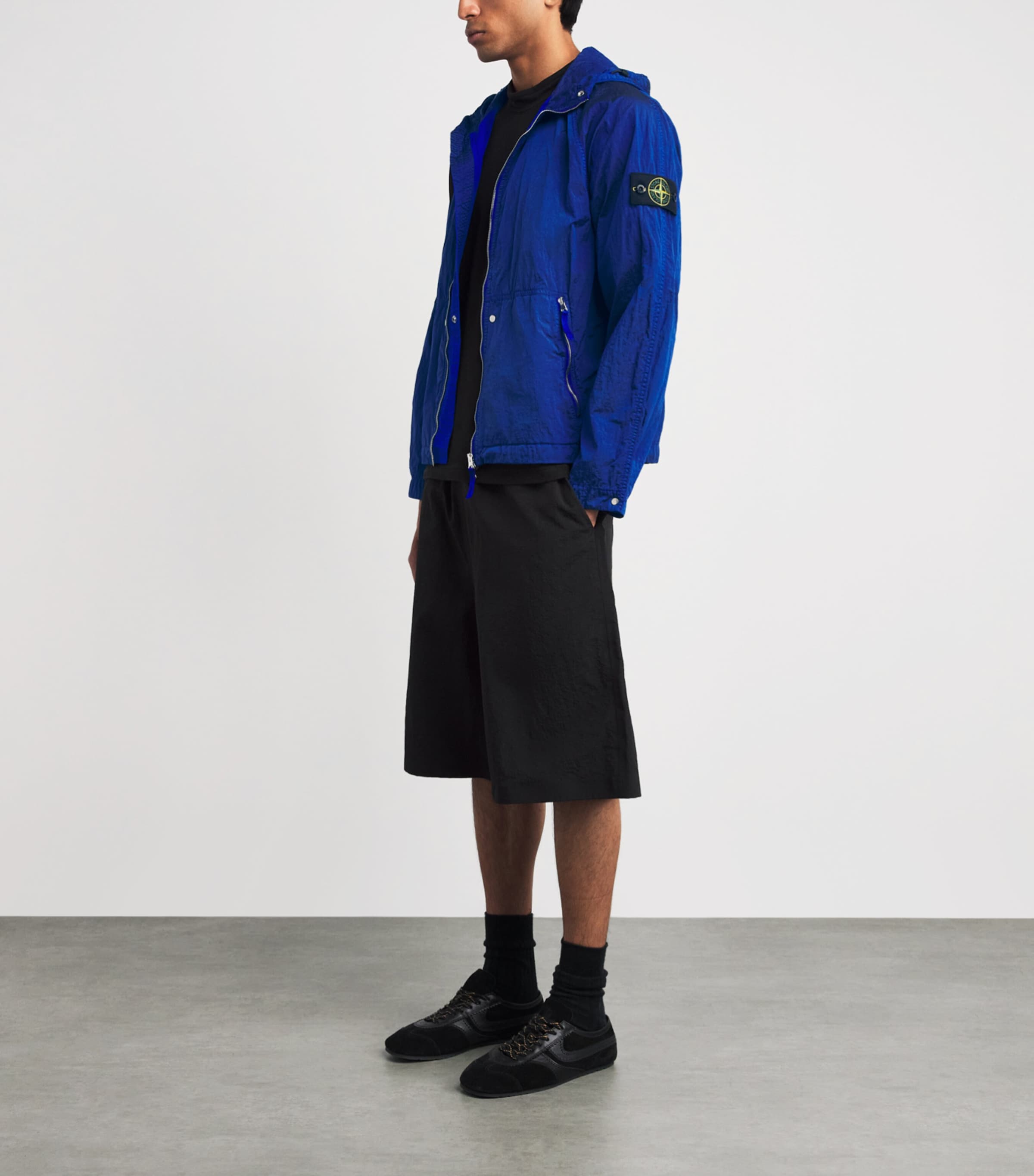 Stone Island Mens Short Hooded Parka Image 2