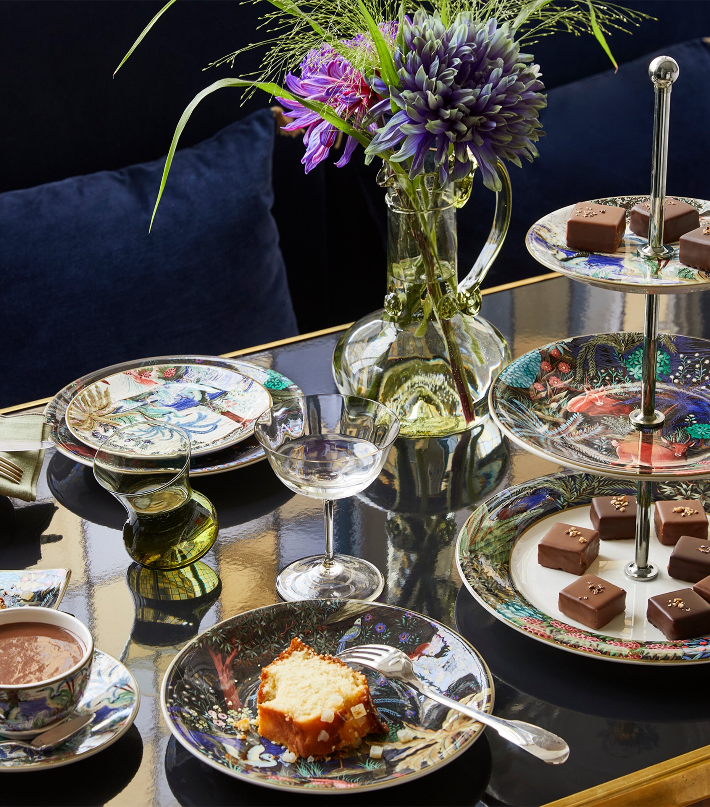 Set of 4 Jardin Du Palais Soup Plates (27cm) MULTICOLOR Image 3