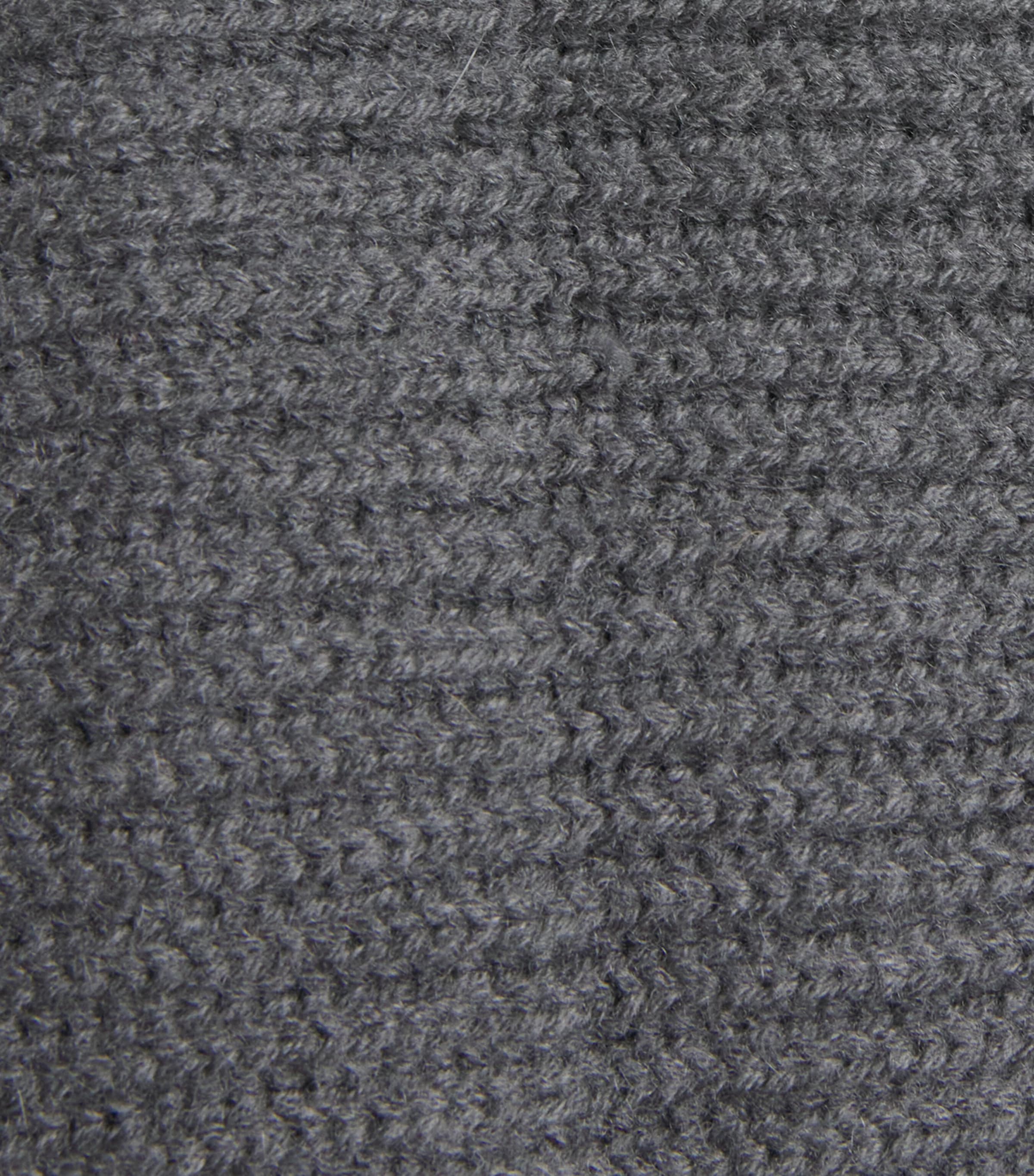 Wool-Cashmere-Silk Rollneck Sweater SMOKE Image 5