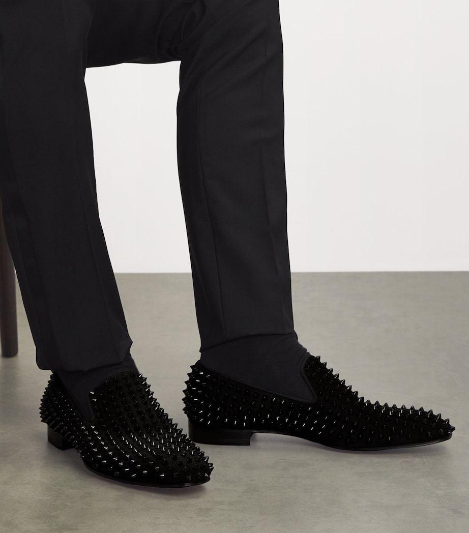Dandelion Spikes Leather Loafers CM53 Image 2
