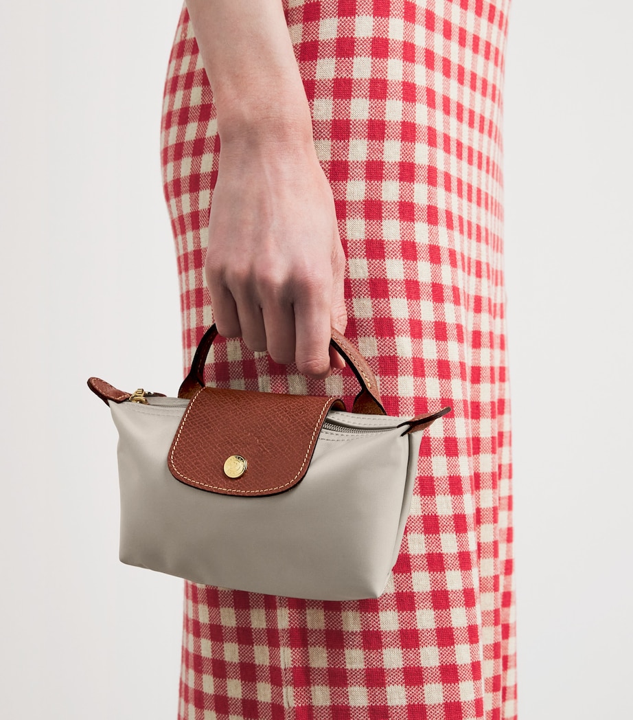 Longchamp Le Pliage Original Pouch Pebble Image 4