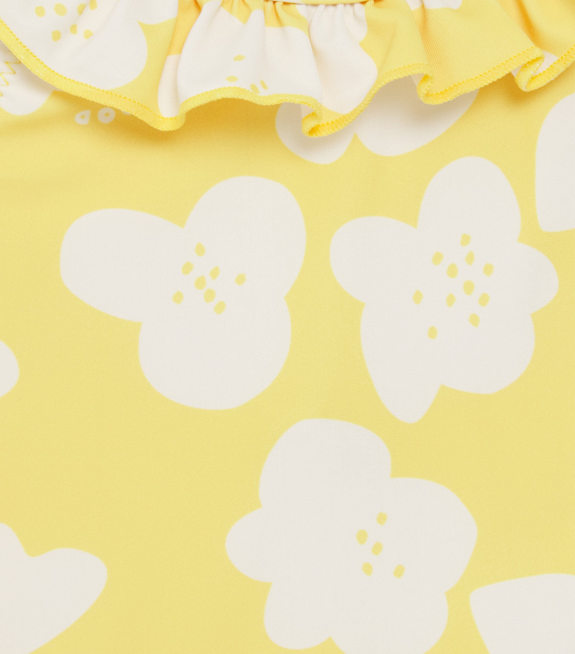Liewood Floral Kallie Swimsuit (9 Months-5 Years) Flower/lemon Yellow Image 3