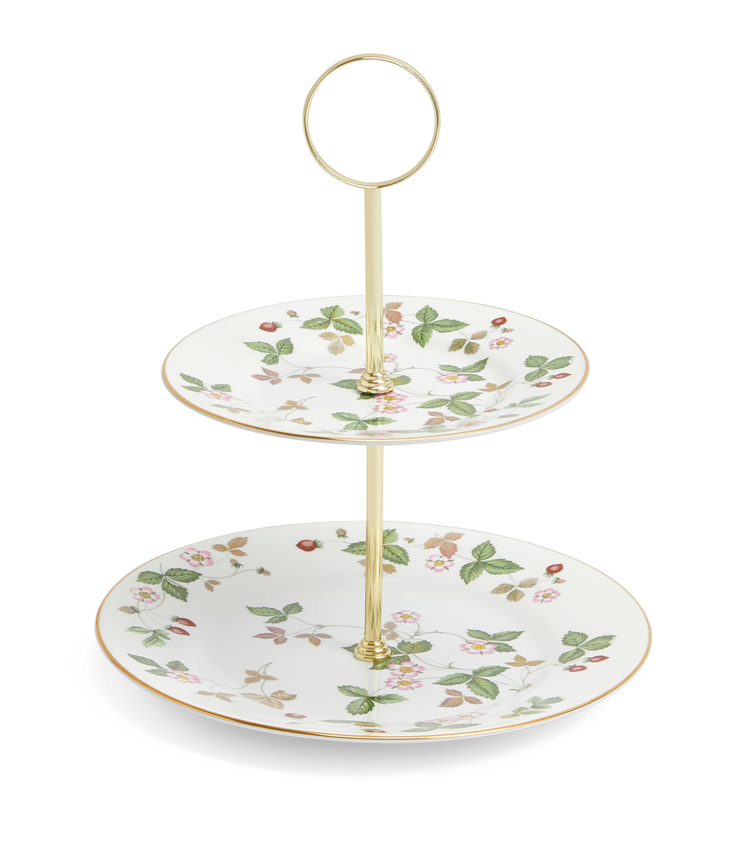 Wedgwood Wild Strawberry Cake Stand (27.5cm) | Dining | Serveware | Cake Stands | Designers | Wedgwood