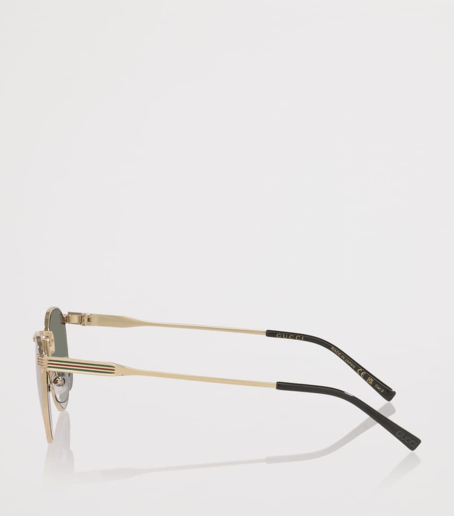 Gucci Metal GG1875S Sunglasses Gold Image 3