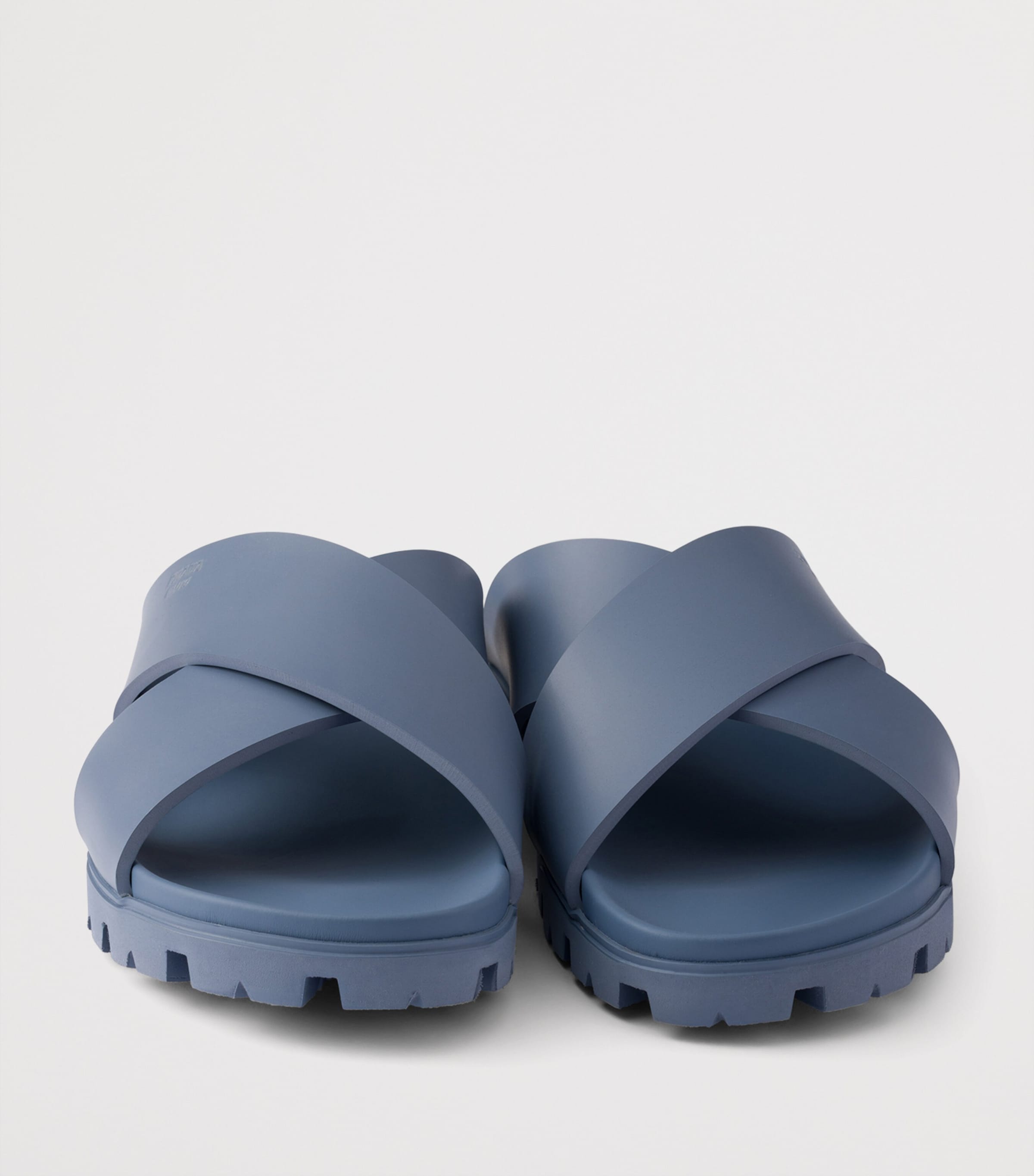 Prada Crossover Sandals Blue Image 6