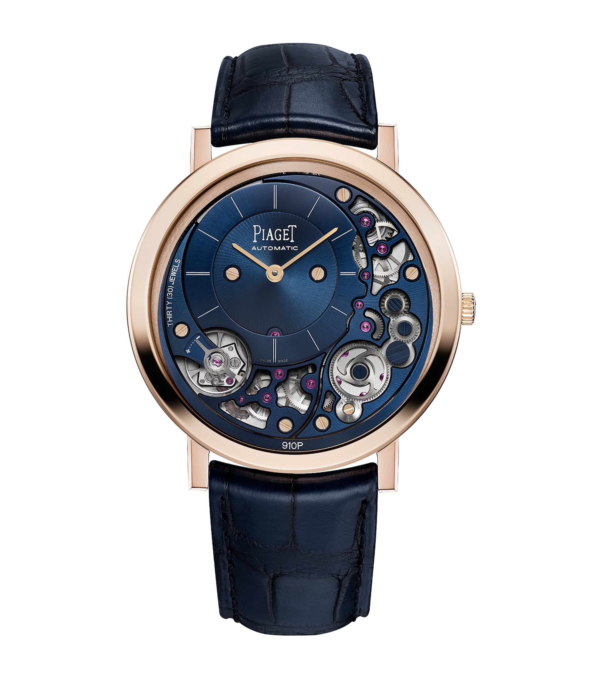 Rose Gold Altiplano Ultimate Watch 41mm BLUE Image 1