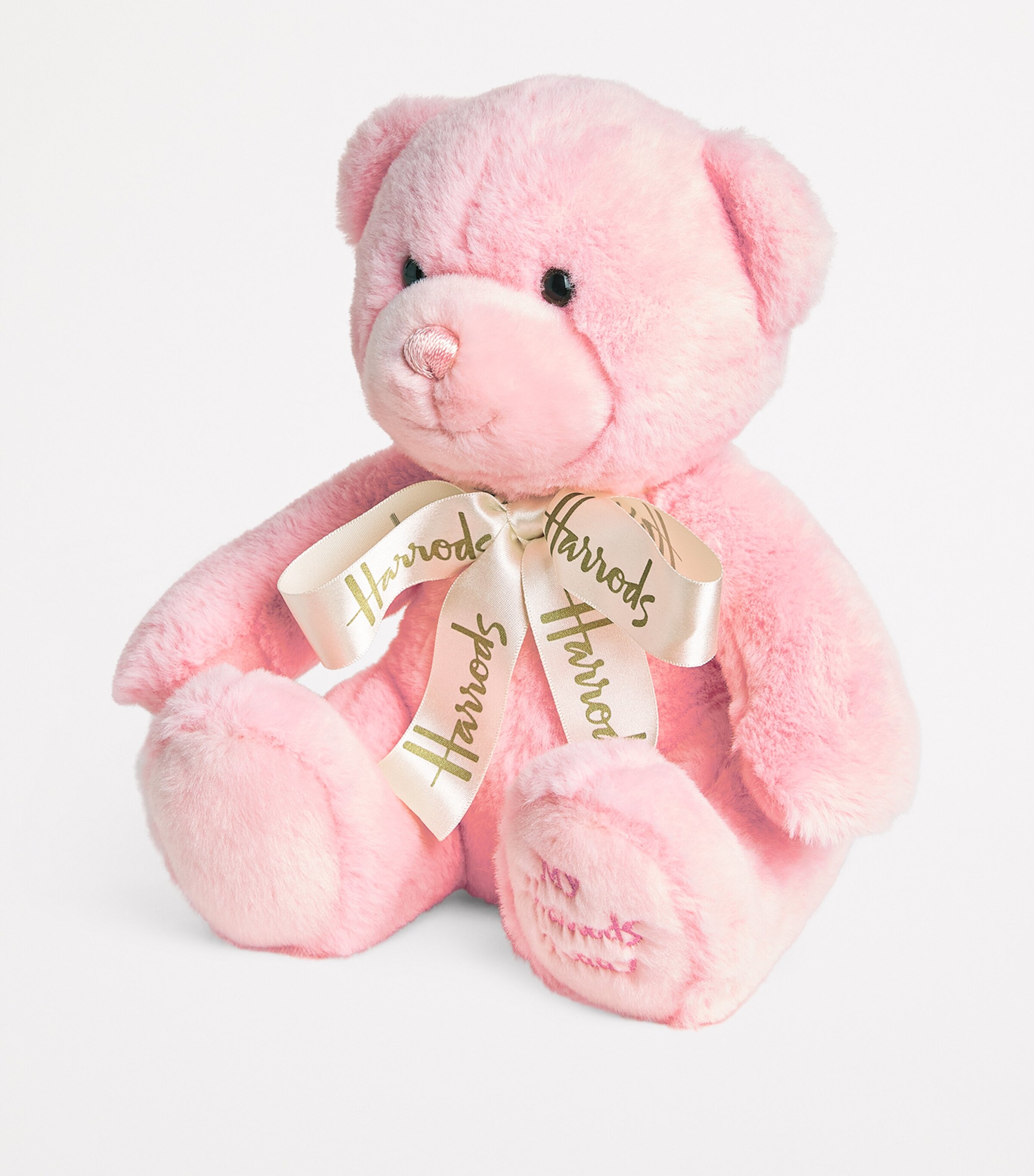 Harrods My Harrods Teddy (28cm) Pink Image 2