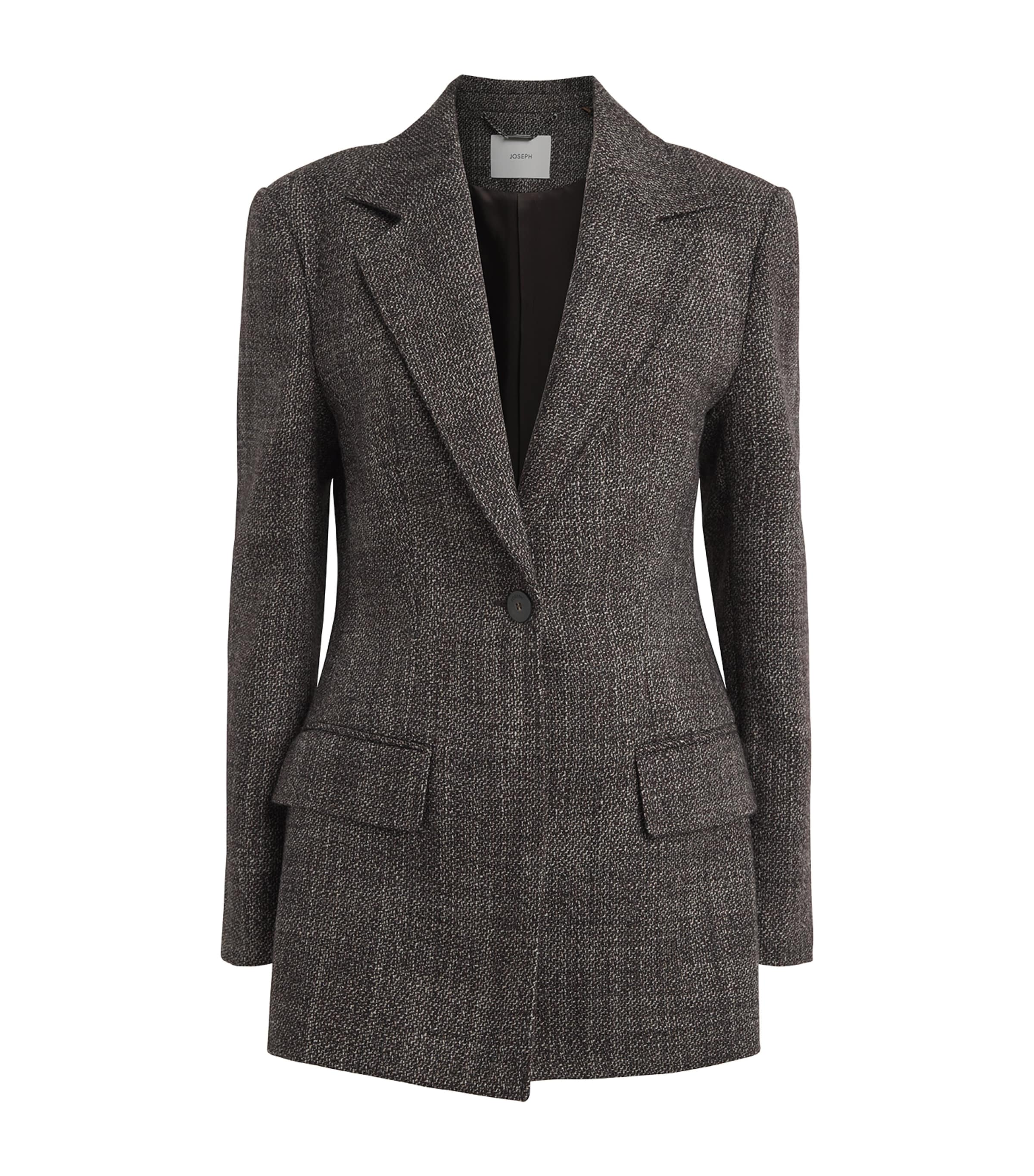 Virgin Wool Fallon Blazer COCOA Image 1