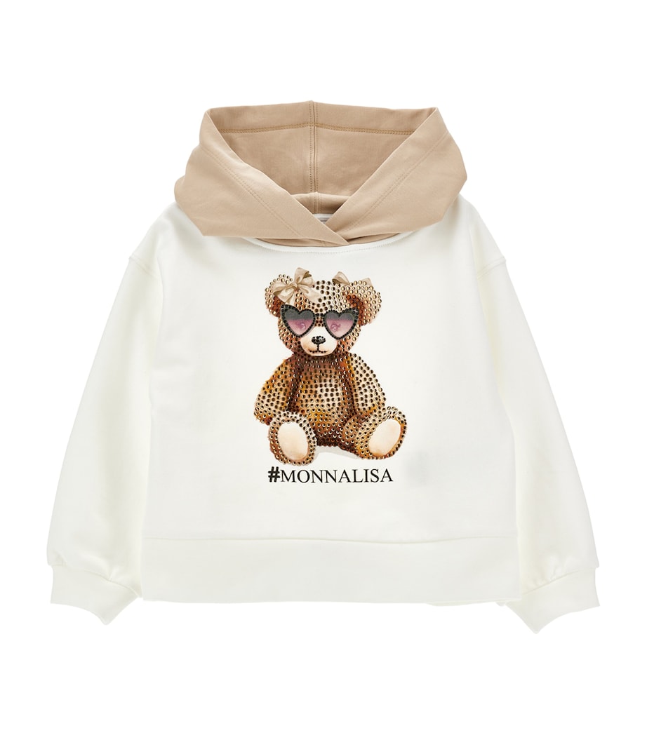 Stretch-Cotton Hoodie and Sweatpants Set (2-12 Years) PANNA/ECRU Image 4