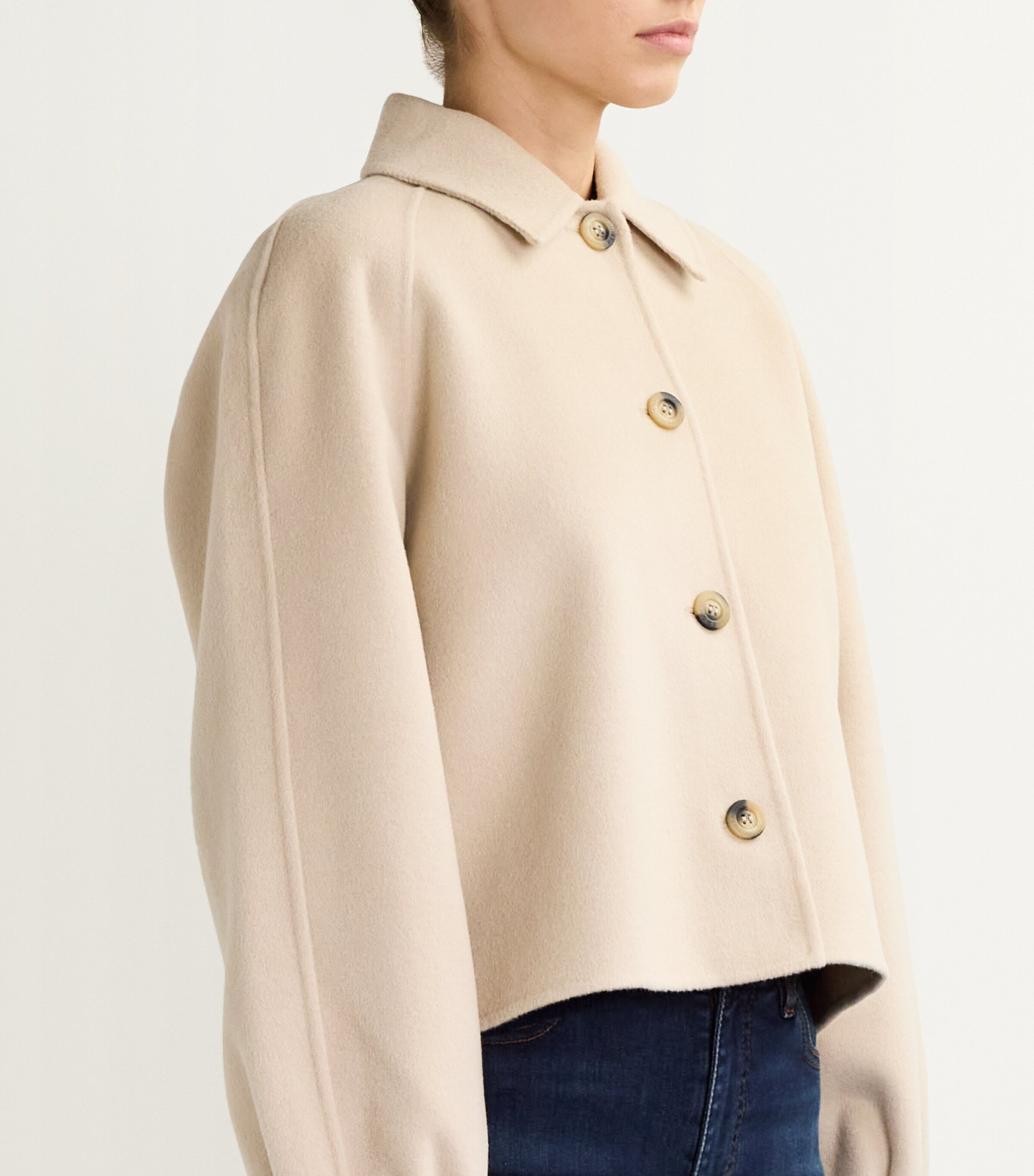 Claudie Pierlot Wool-Blend Collared Jacket | Women Clothing | Coats & Jackets | Designers | Claudie Pierlot Claudie Pierlot Wool-Blend Collared Jacket | Women Clothing | Coats & Jackets | Designers | Claudie Pierlot