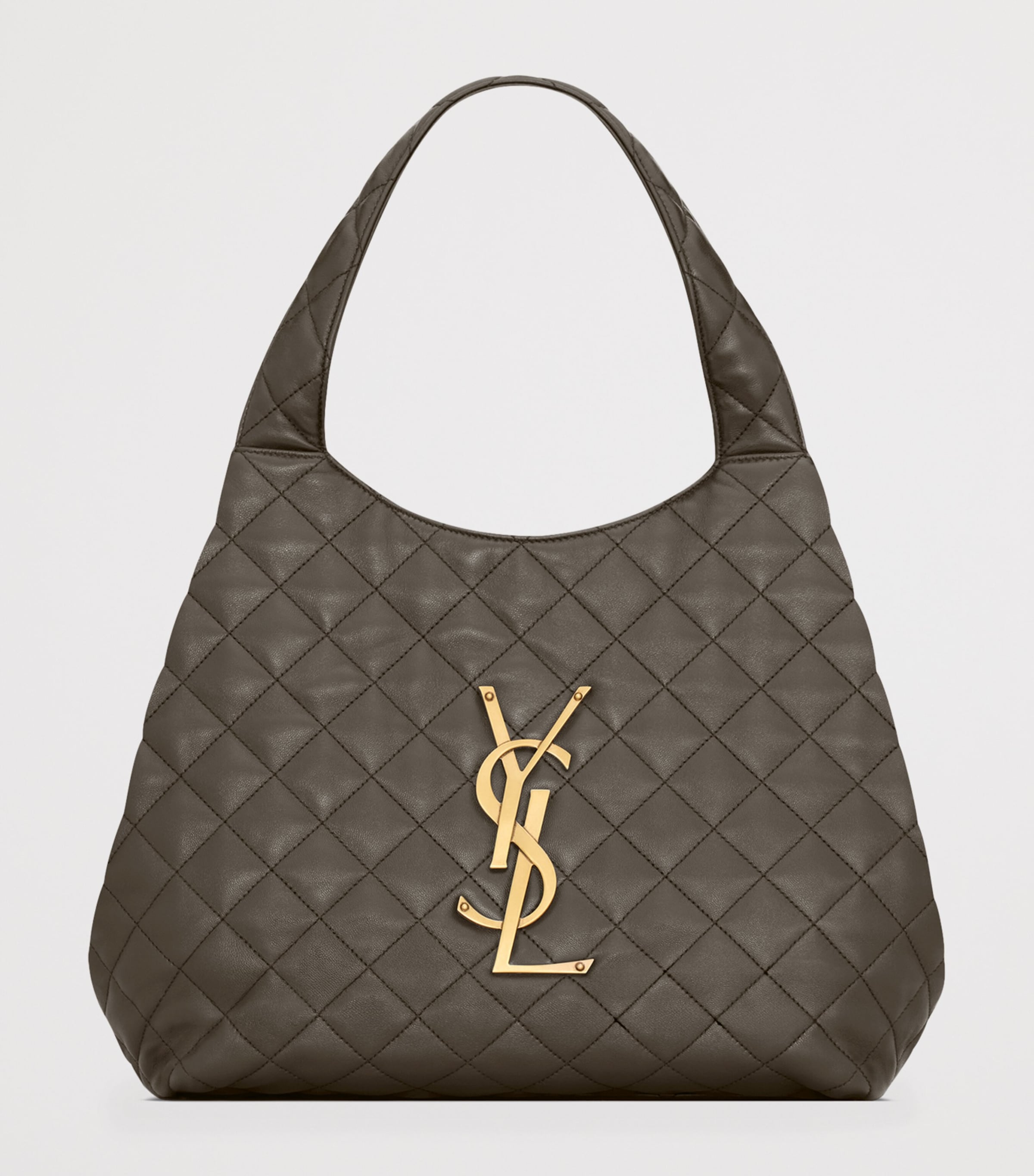 Saint Laurent Womens Medium Icare Quilted Tote Bag Image 4