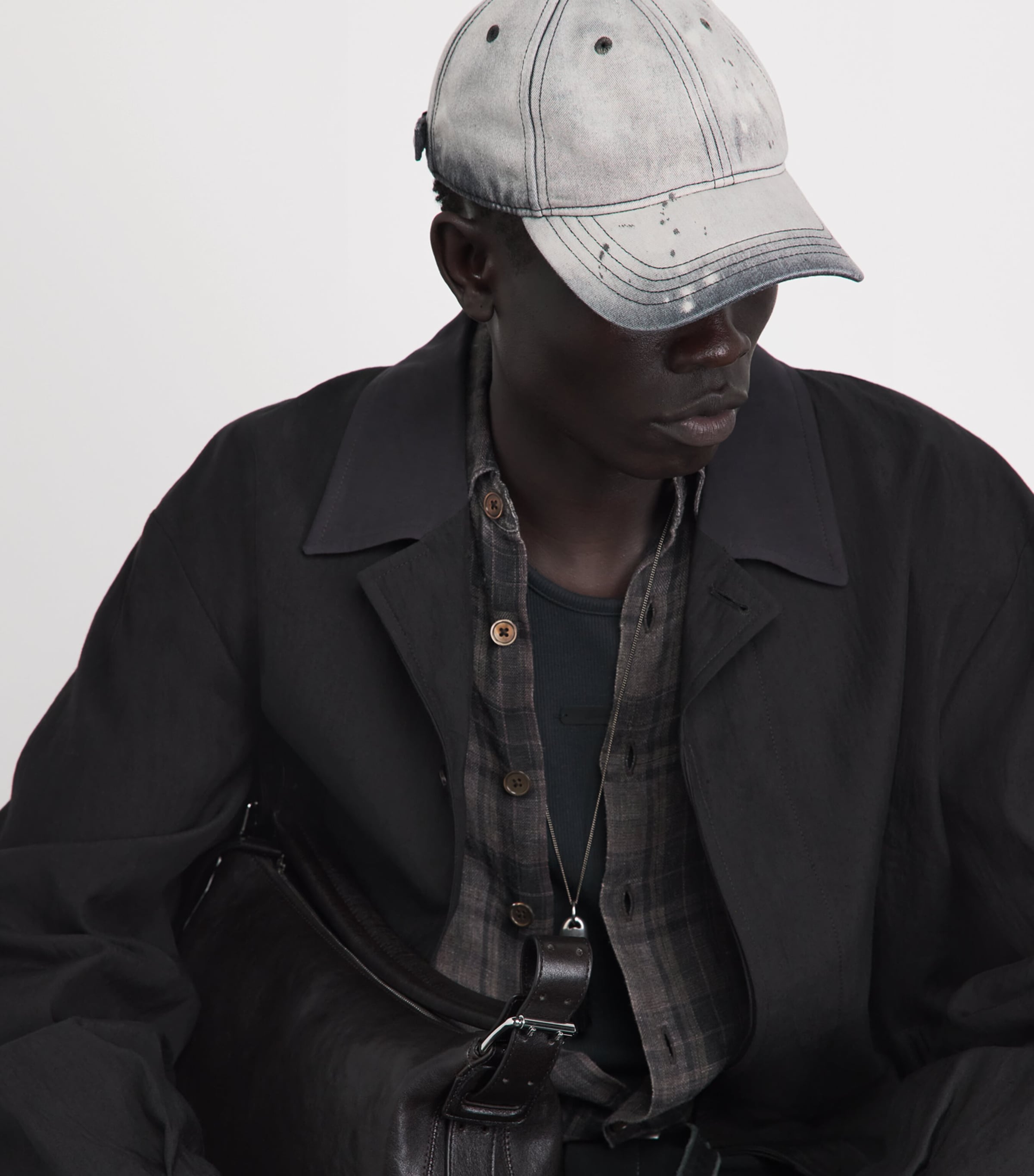 Our Legacy Distressed Baseball Cap Octo Wash Image 4