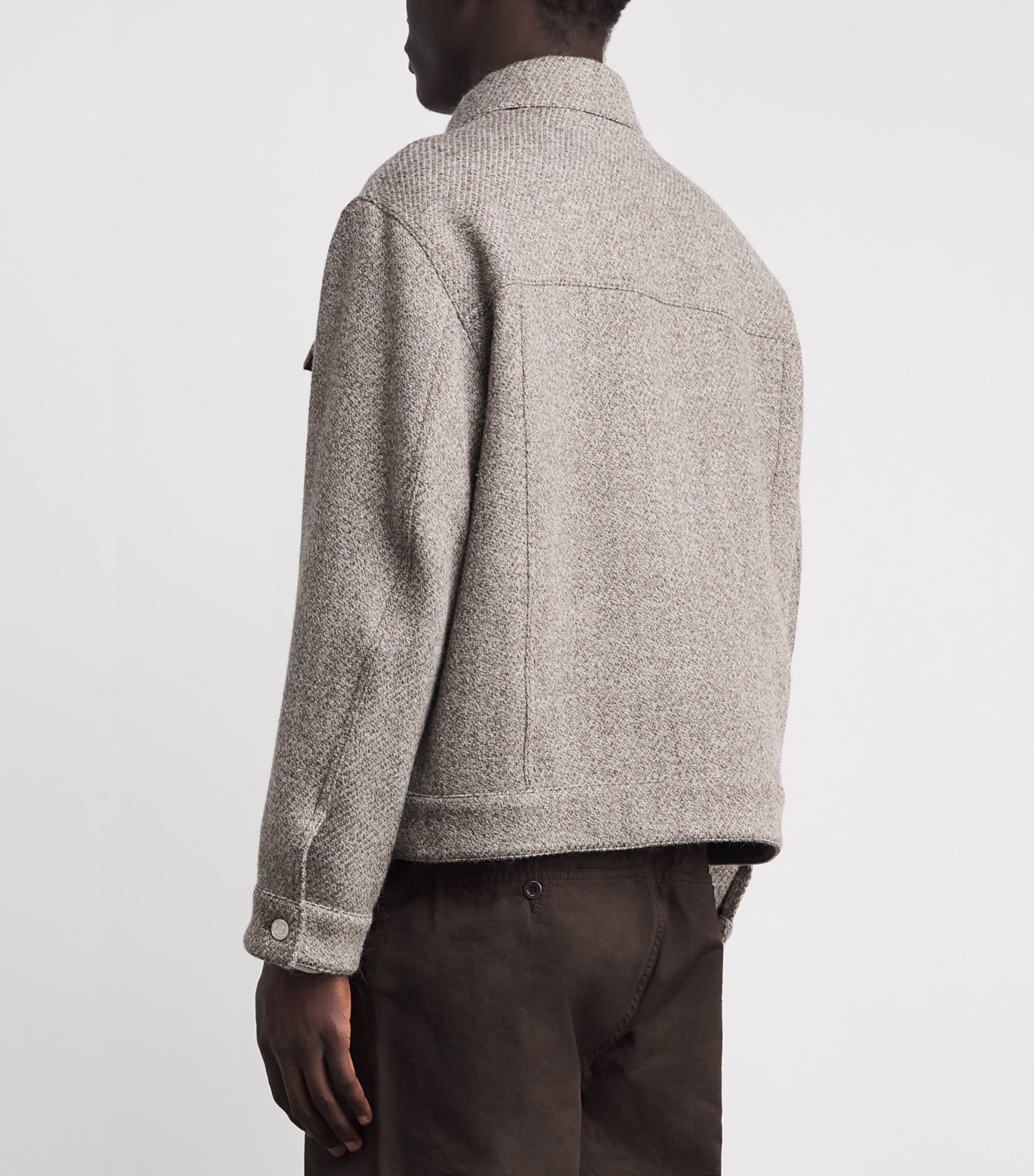 Wool-Alpaca Trucker Jacket LTTP Image 4