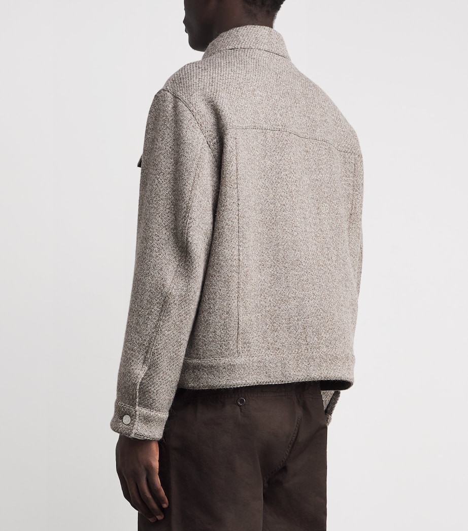 Wool-Alpaca Trucker Jacket LTTP Image 4