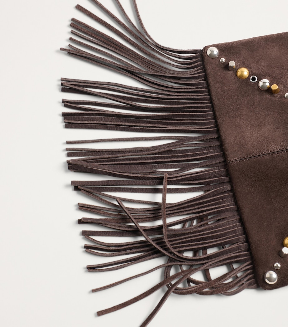 Suede Nellcote Cross-Body Bag 0TO Image 10