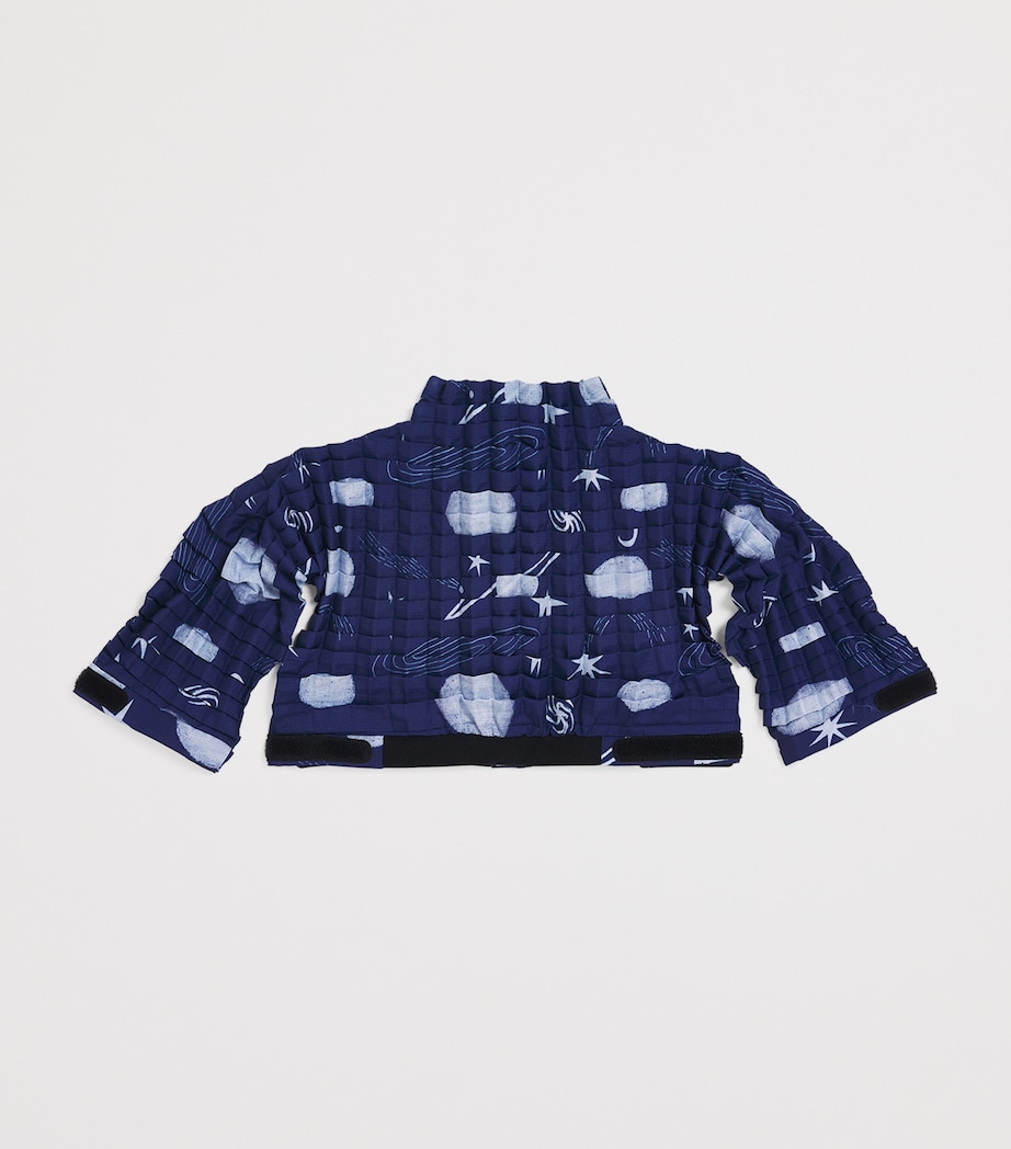 Petit Pli Patterned Versatile Top (0-12 Months) Space Doodles Image 2