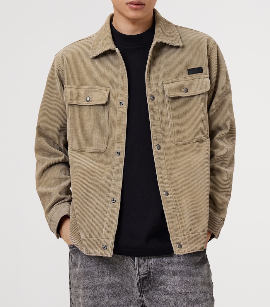 Corduroy Castleford Overshirt OAK BROWN Image 7