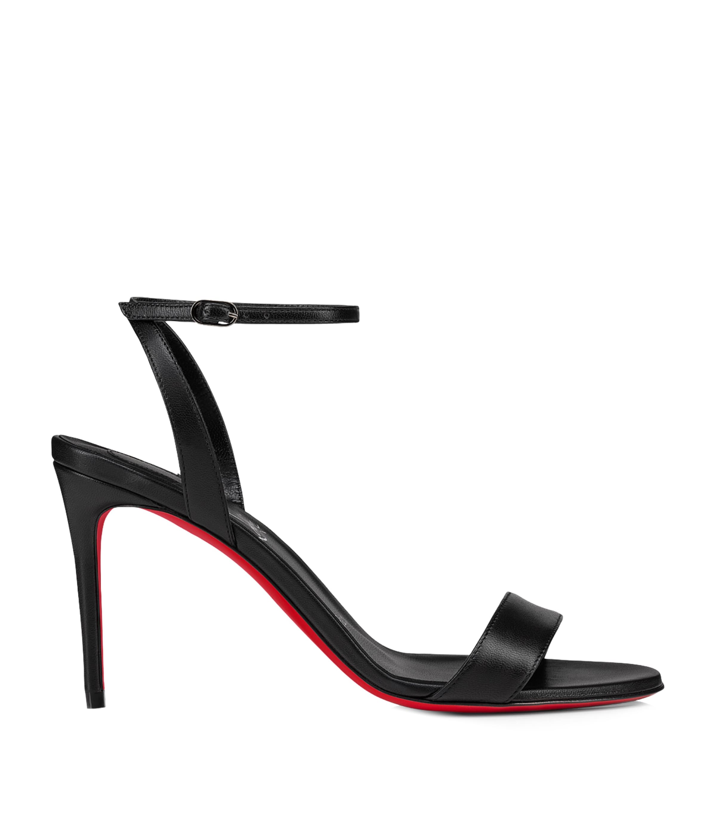 CHRISTIAN LOUBOUTIN LOUBIGIRL LEATHER SANDALS 85