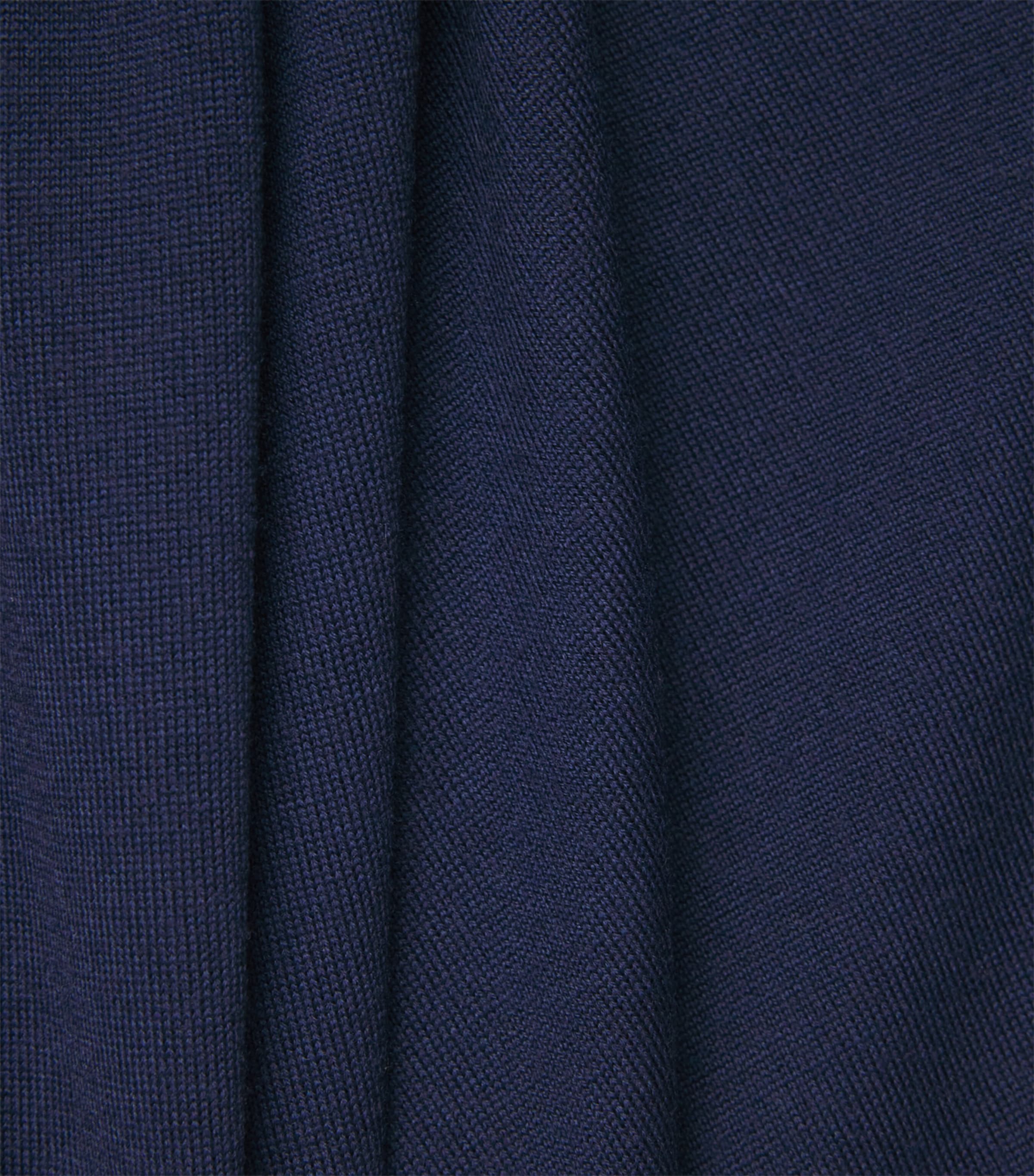 Merino Wool-Blend Sweater 6616 - SPACE BLUE Image 5
