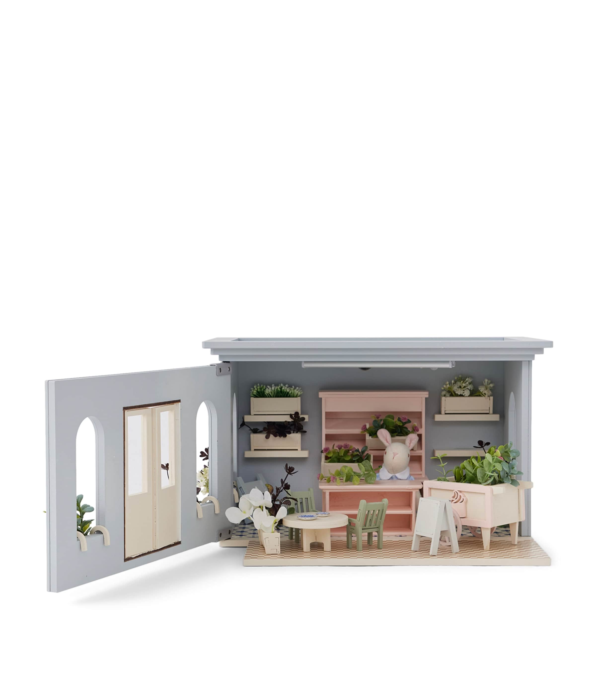 Little Forest Animals Flower Shop Dollhouse (40cm) Image 2