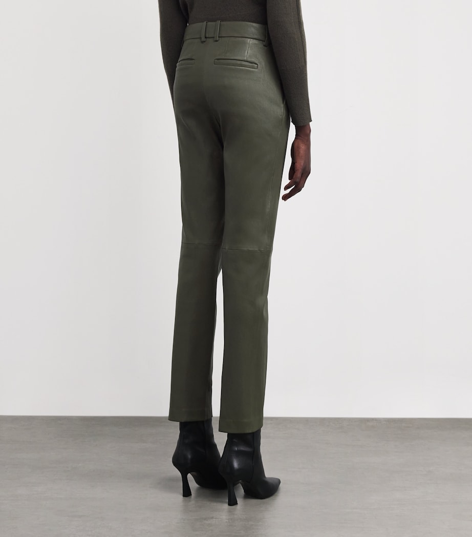 Coleman Leather Trousers PALM LEAF Image 4