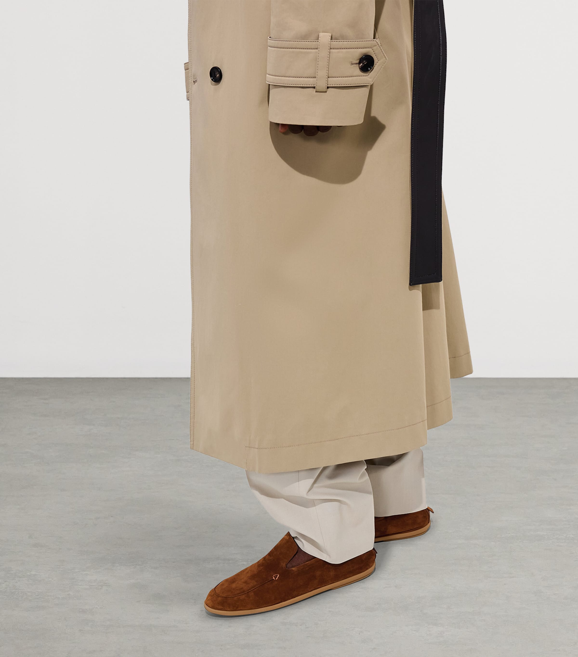 Bottega Veneta Suede Dawson Loafers Image 2
