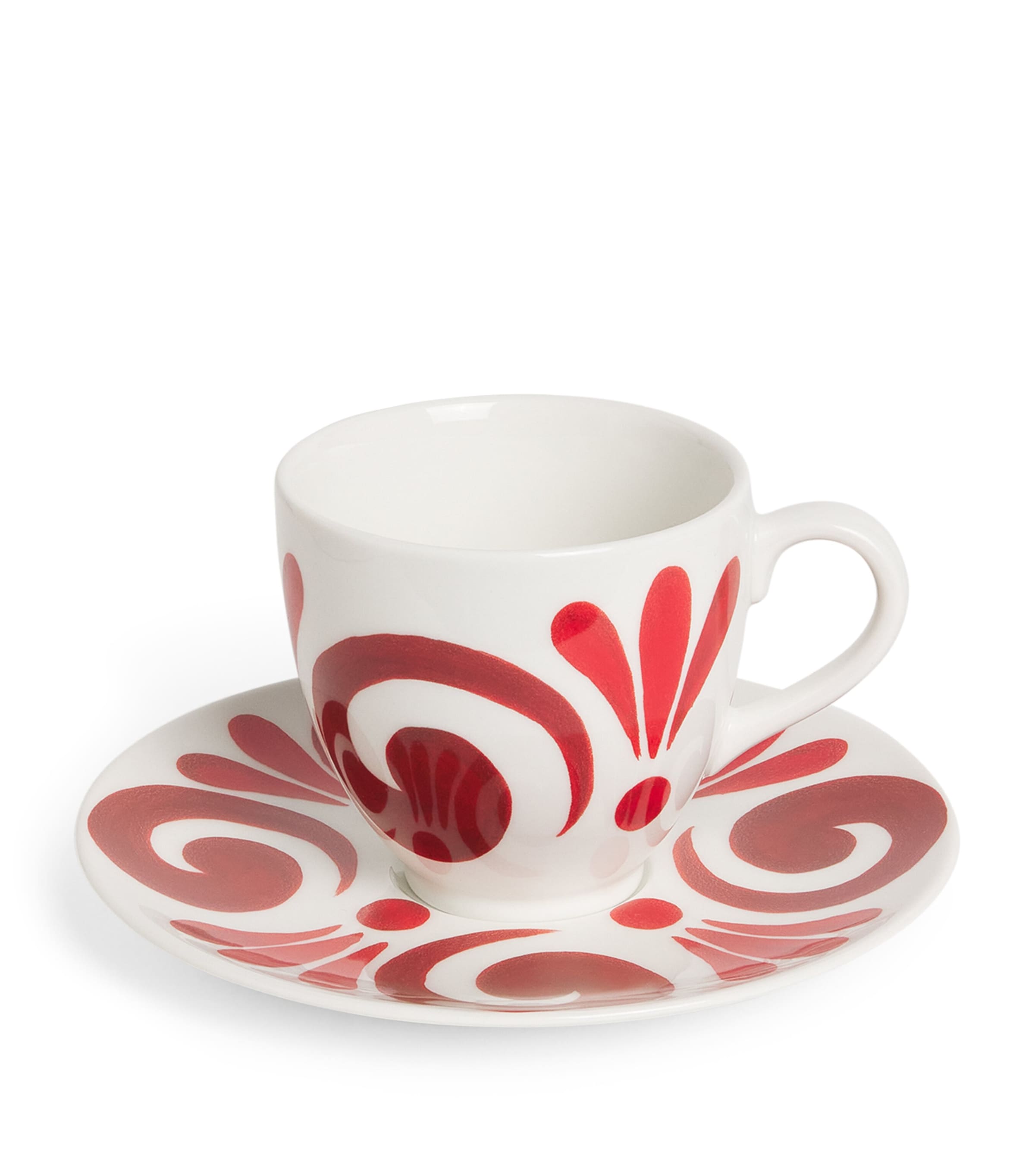 Themis Z Porcelain Kallos Espresso Cup and Saucer | Dining | Tableware | Tea Cups & Saucers | Designers | Themis Z
