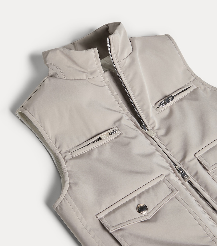 Brunello Cucinelli Kids Down Gilet (4-6 Years) Image 3