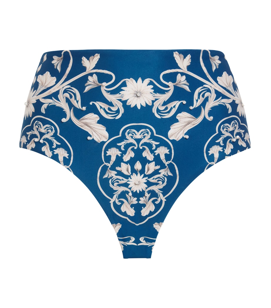 Magenta Bikini Bottoms MULTICOLOR Image 1