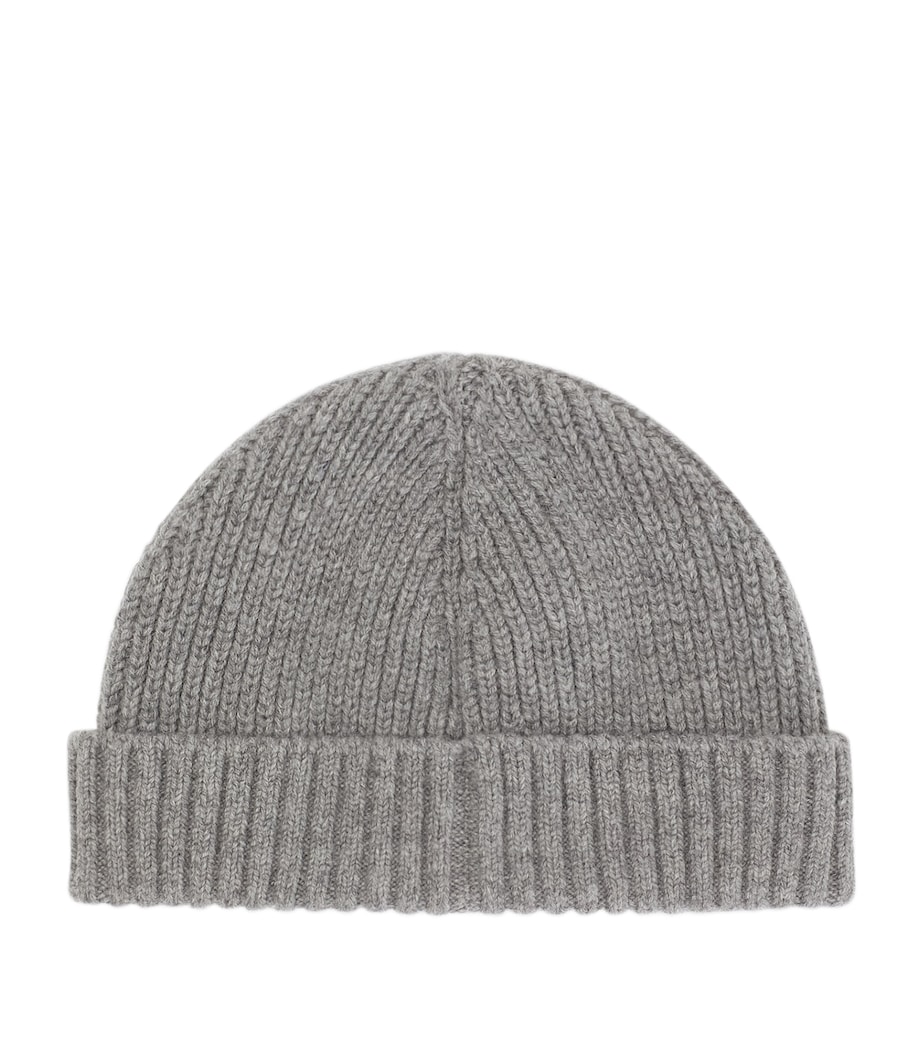 Wool-Cashmere Beanie S8290-MELANGE G Image 1