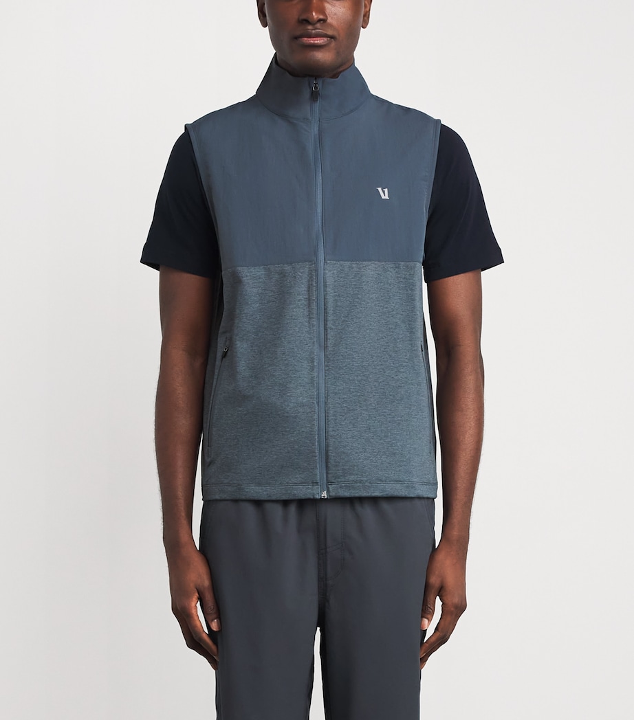 Sunday Element Gilet BEH BLUE SEA HEATHER Image 3