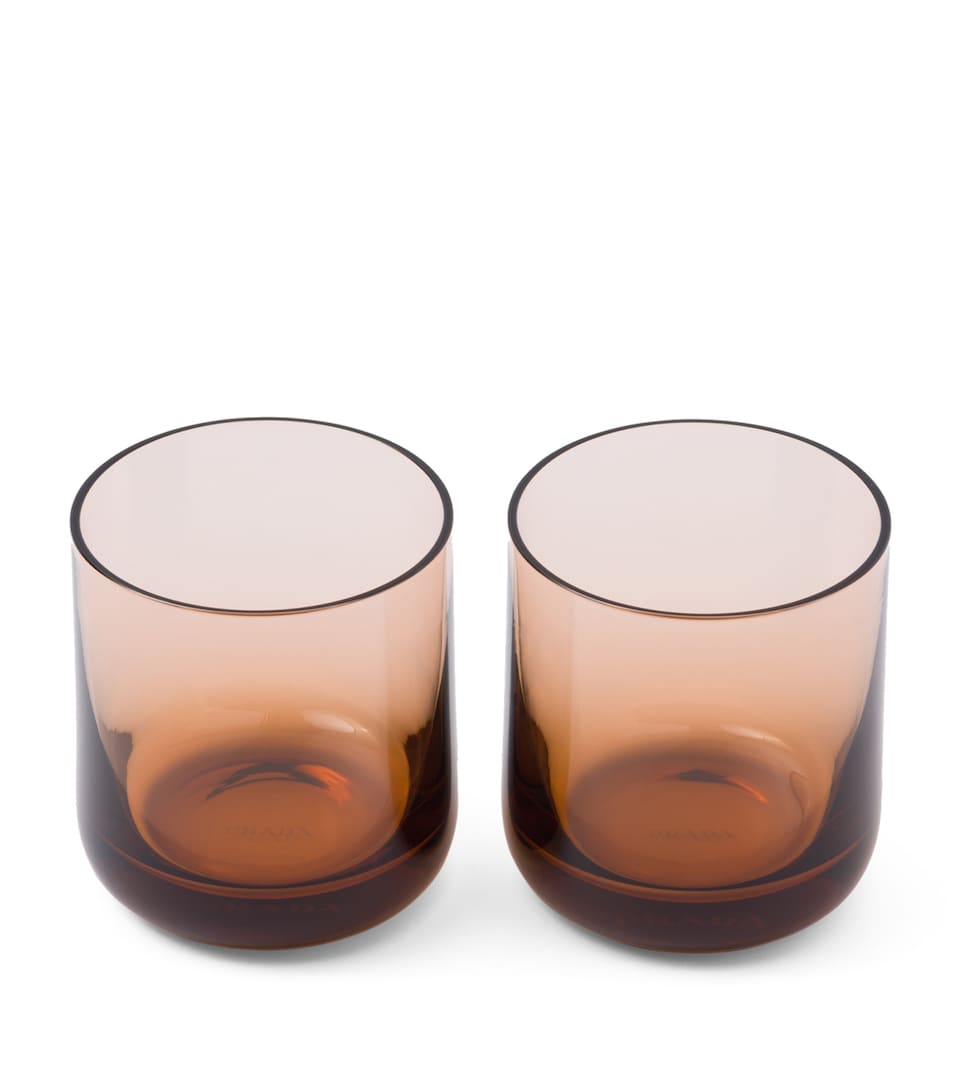 Prada Set of 2 Plinth Tumblers
